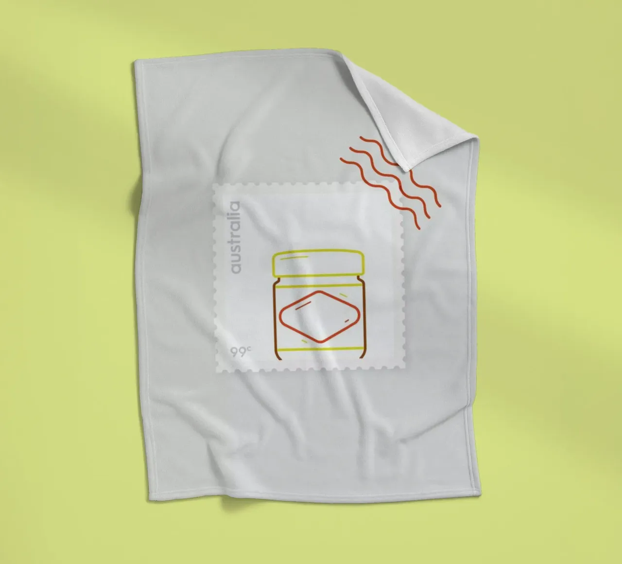 Vegemite Fleecedecke von Dean Smith