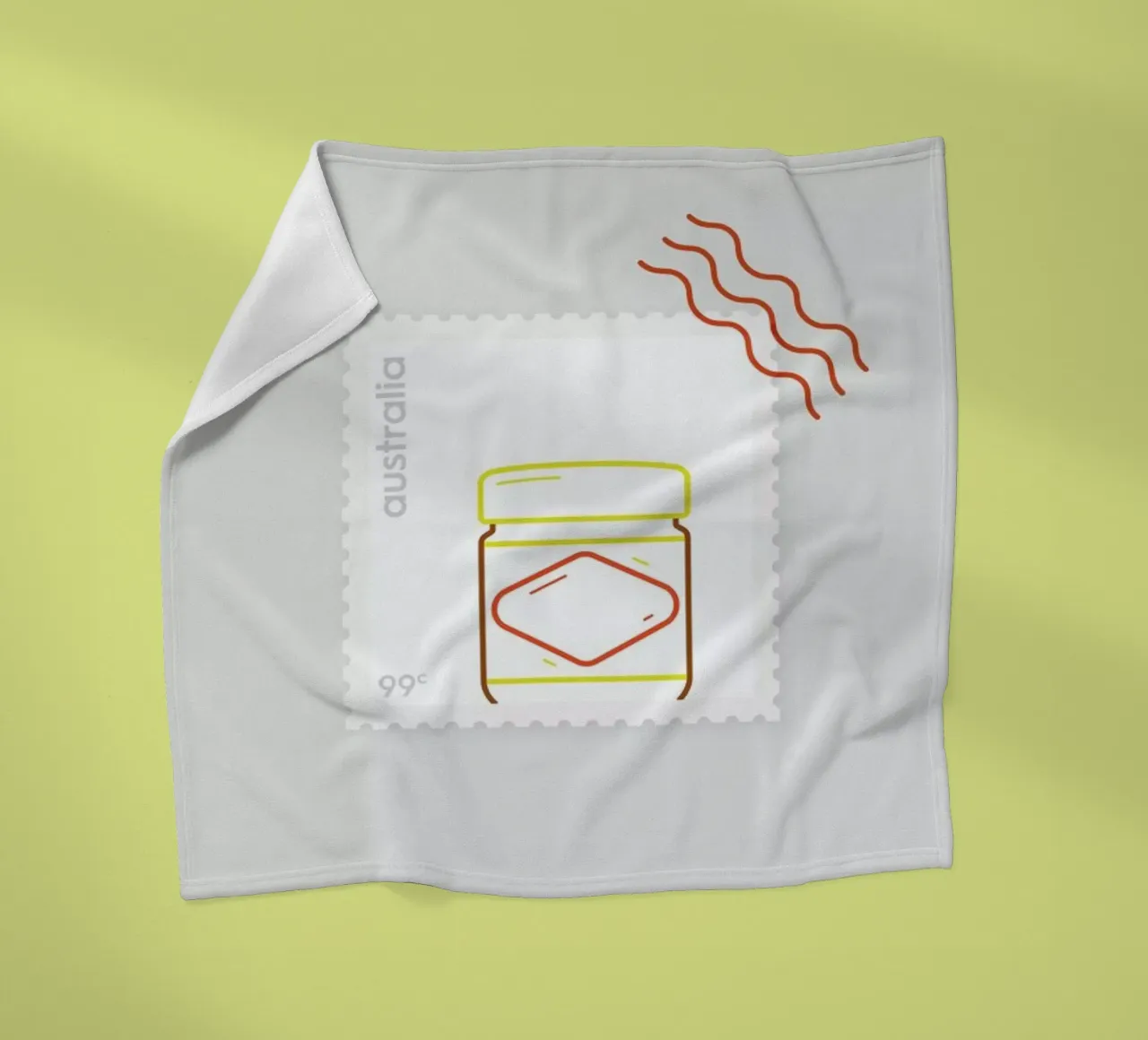 Vegemite Fleecedecke von Dean Smith