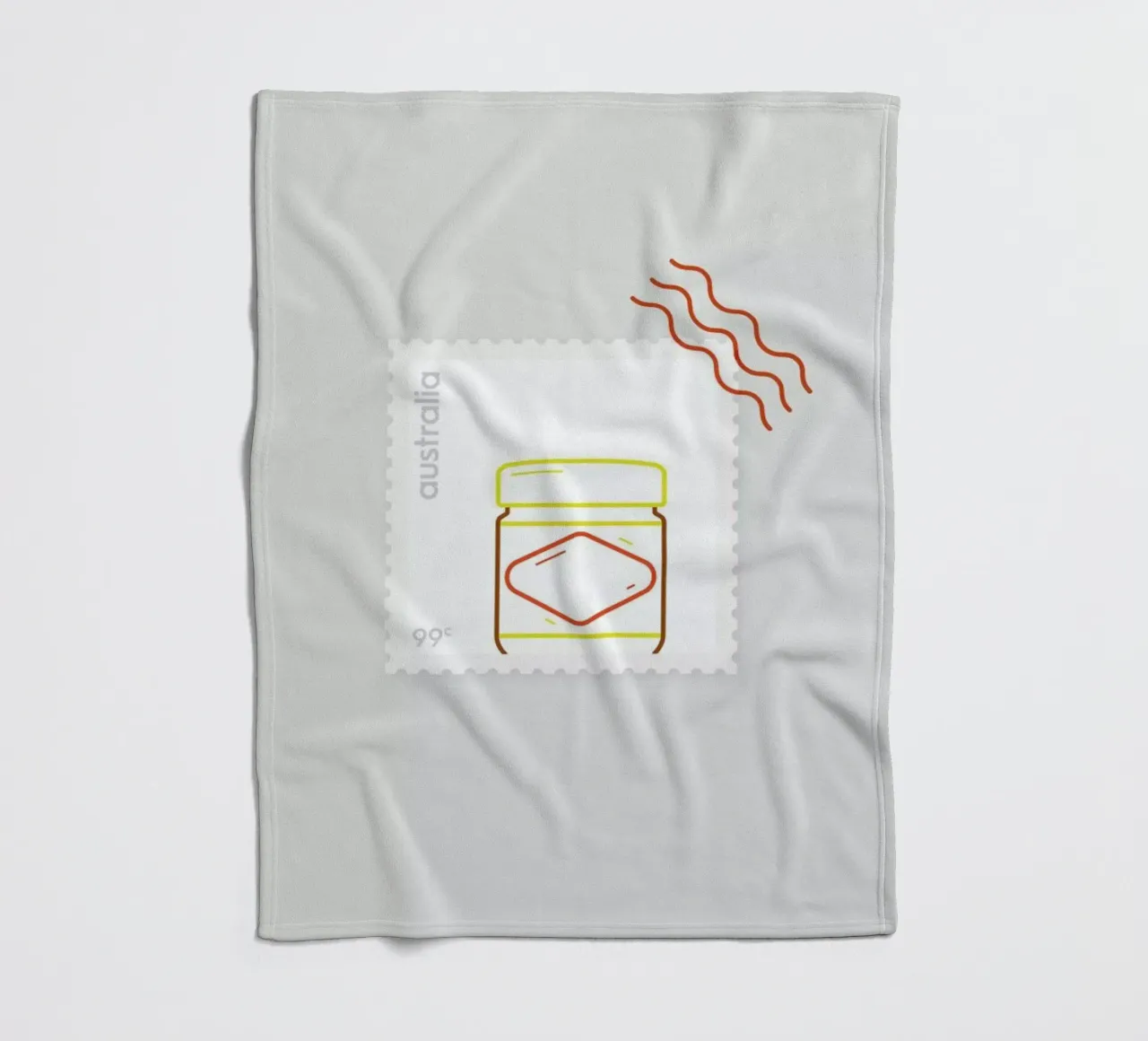 Vegemite Fleecedecke von Dean Smith