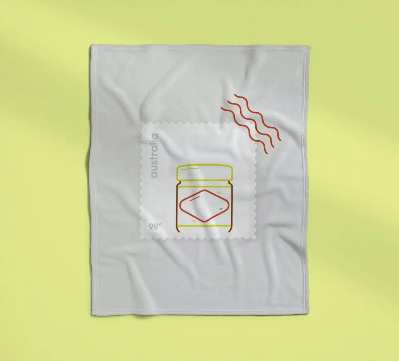 Vegemite Fleecedecke von Dean Smith