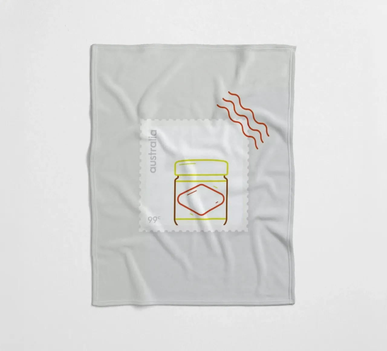 Vegemite Fleecedecke von Dean Smith