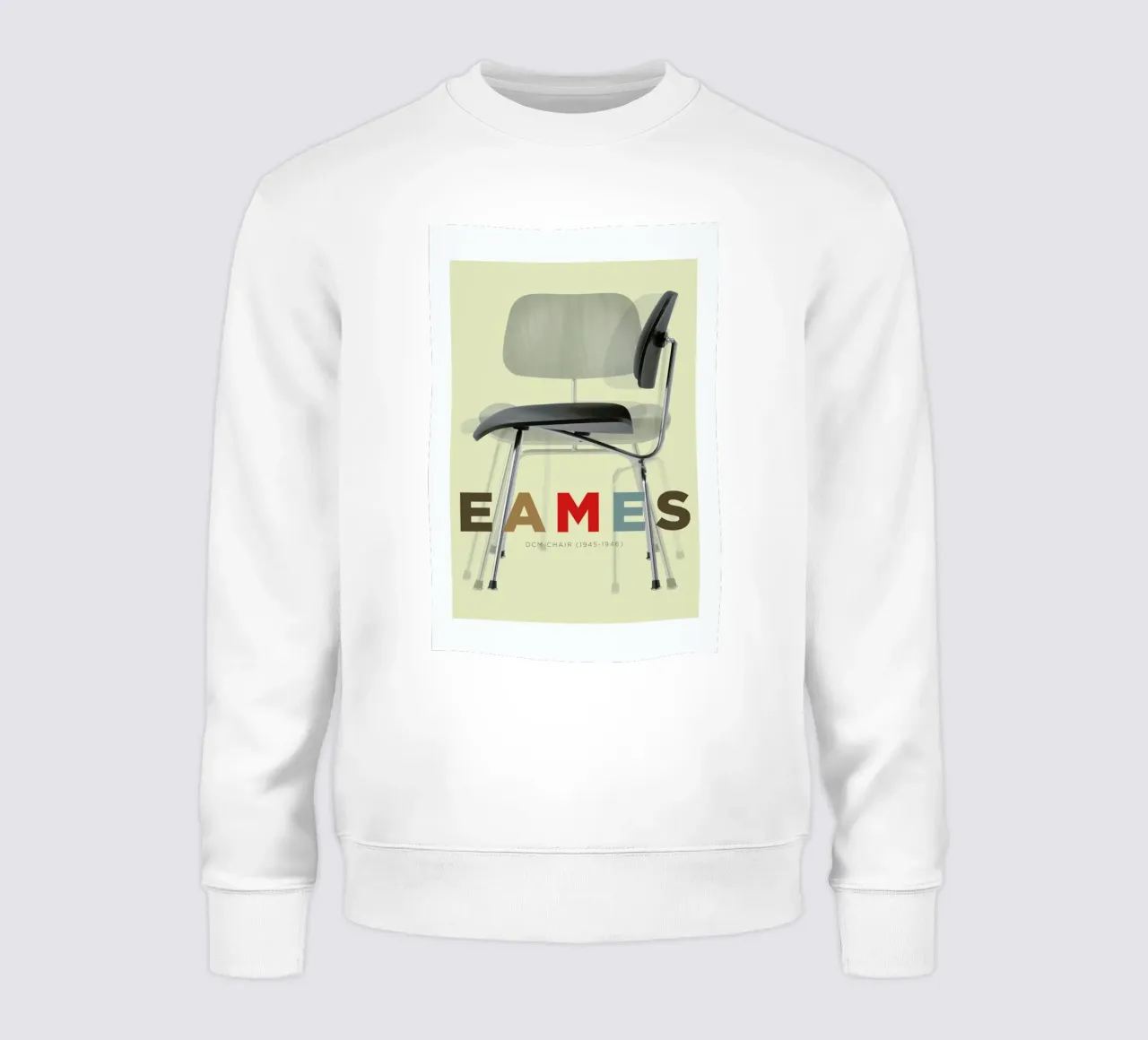 Eames DCM felpa da Visual Philosophy