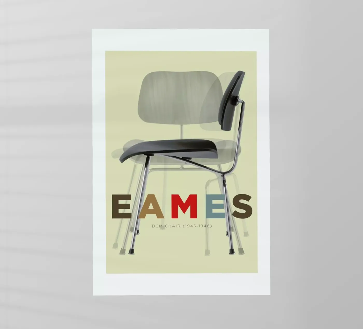 Eames DCM pellicola backlit da Visual Philosophy