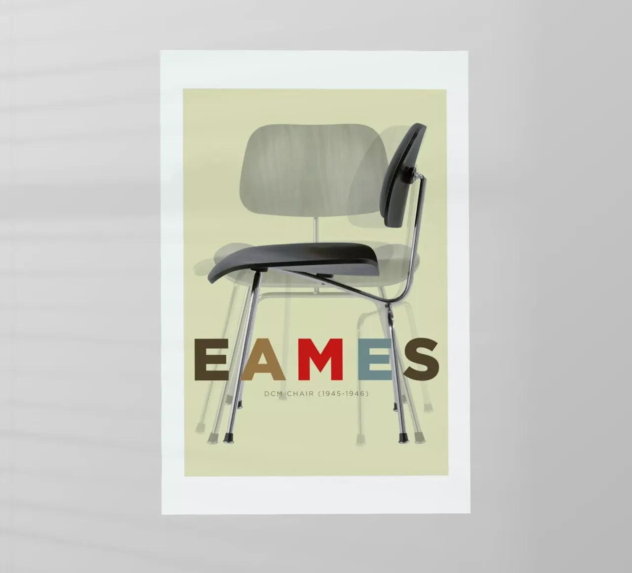 Eames DCM pellicola backlit da Visual Philosophy