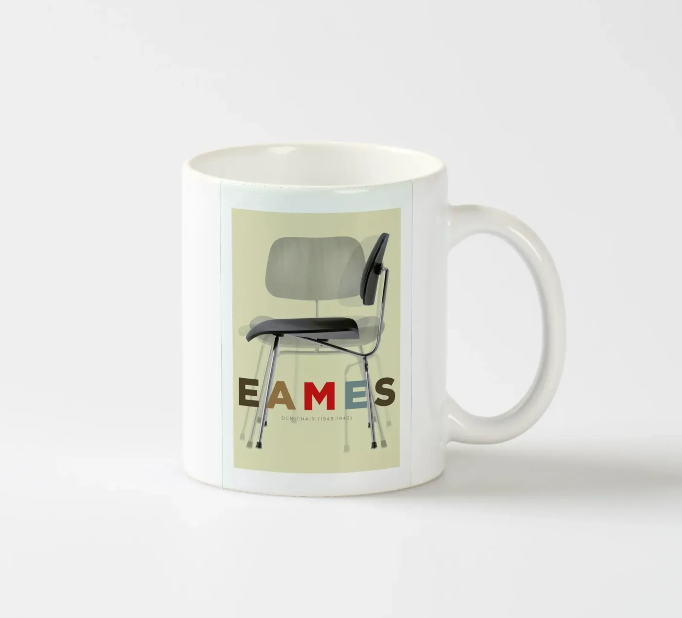 Eames DCM ceramic mug by Visual Philosophy