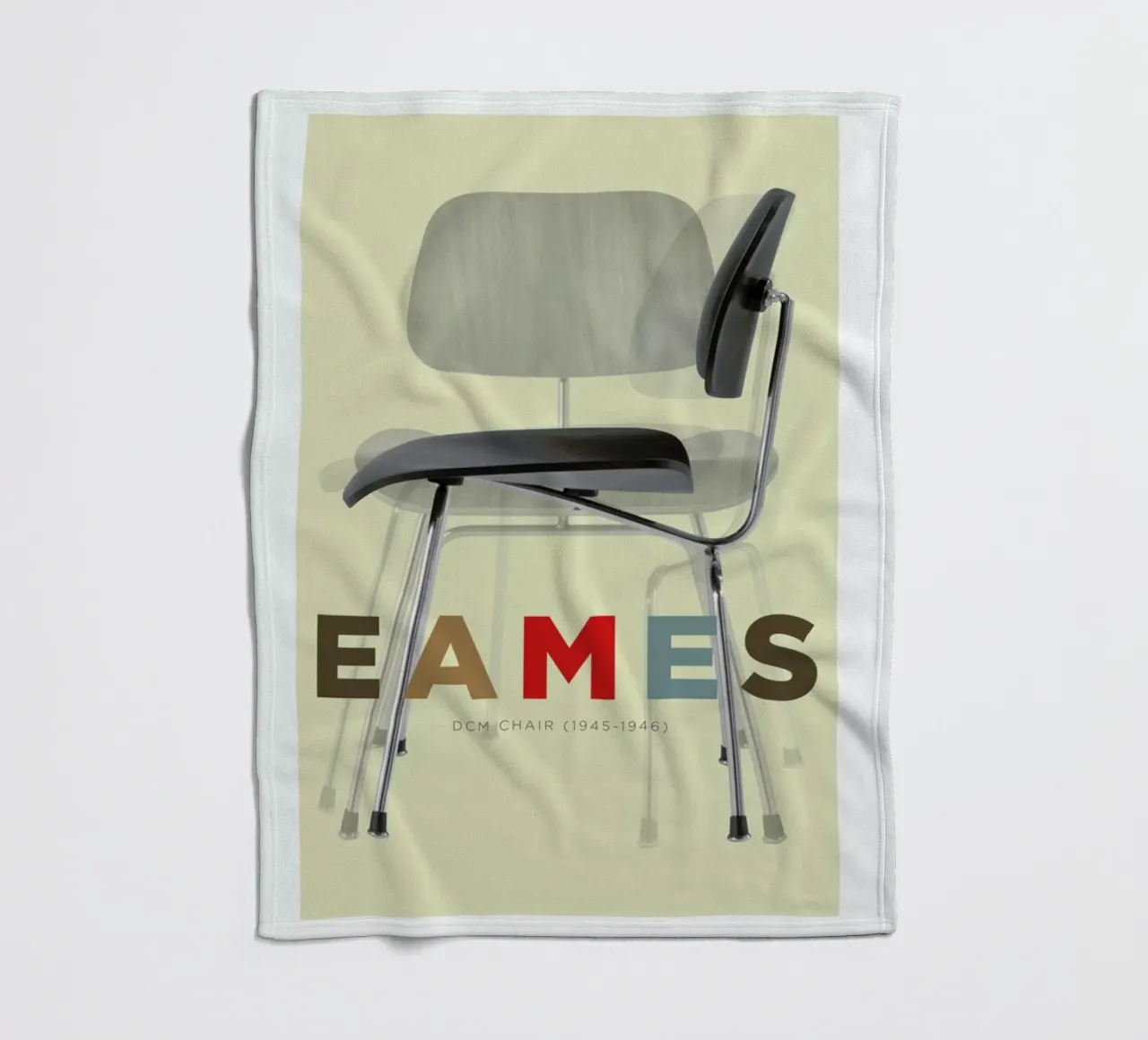 Eames DCM Fleecedecke von Visual Philosophy
