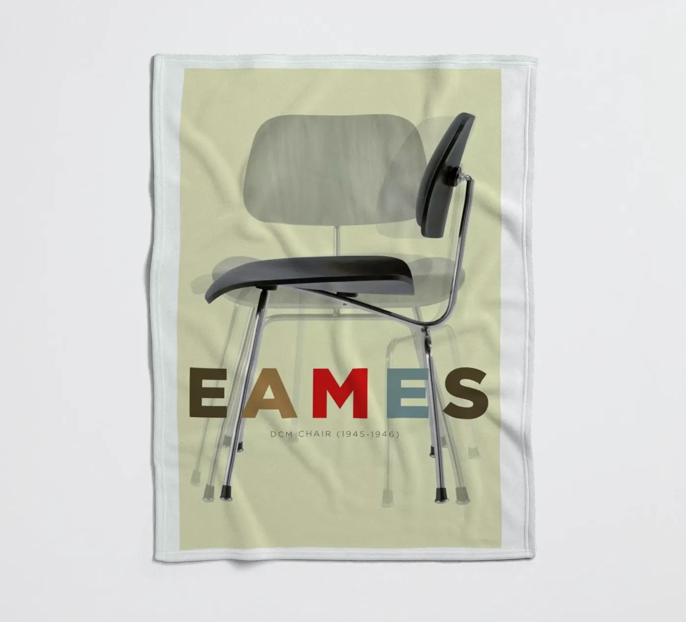 Eames DCM Fleecedecke von Visual Philosophy