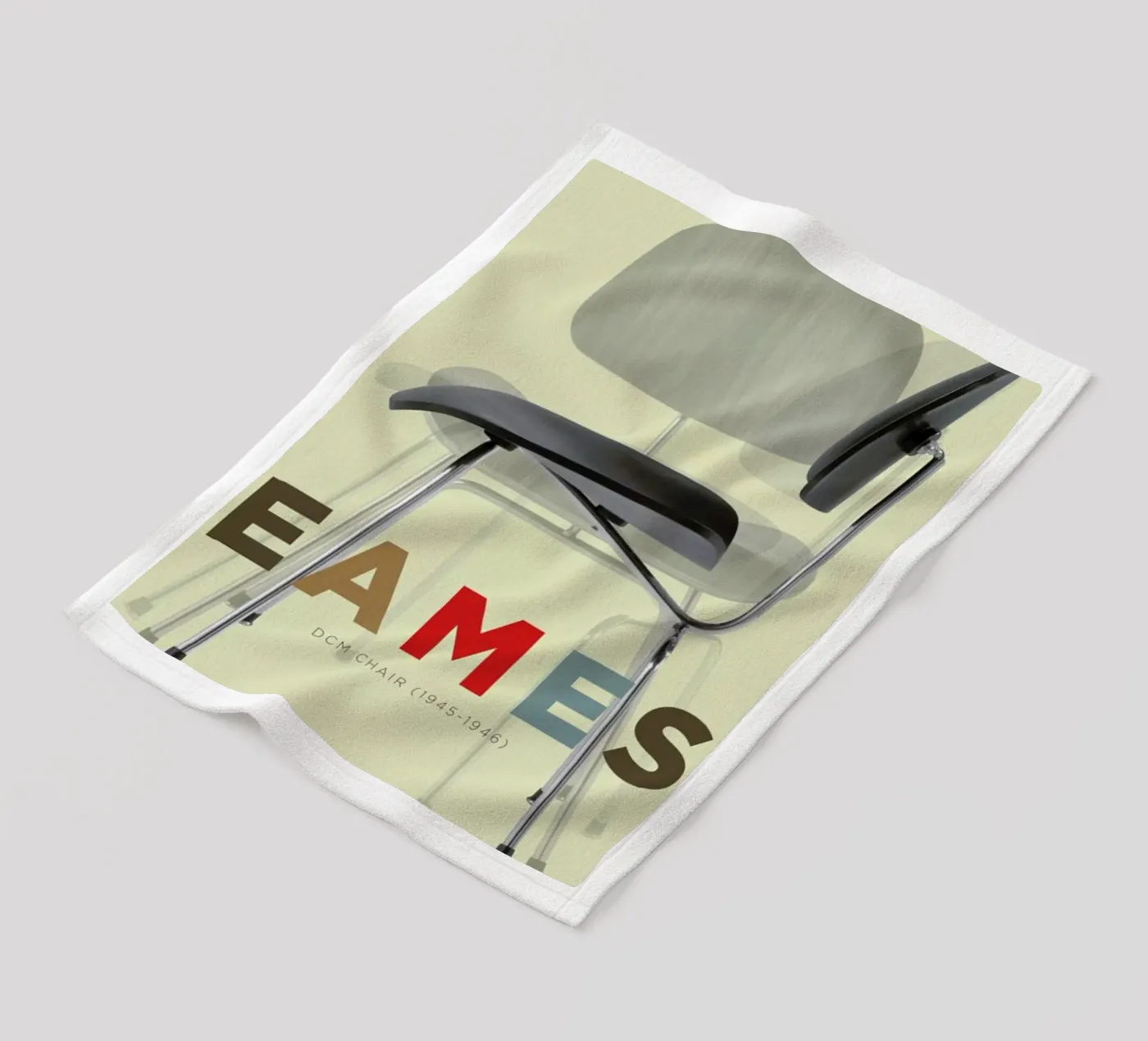 Eames DCM fleecedeken van Visual Philosophy