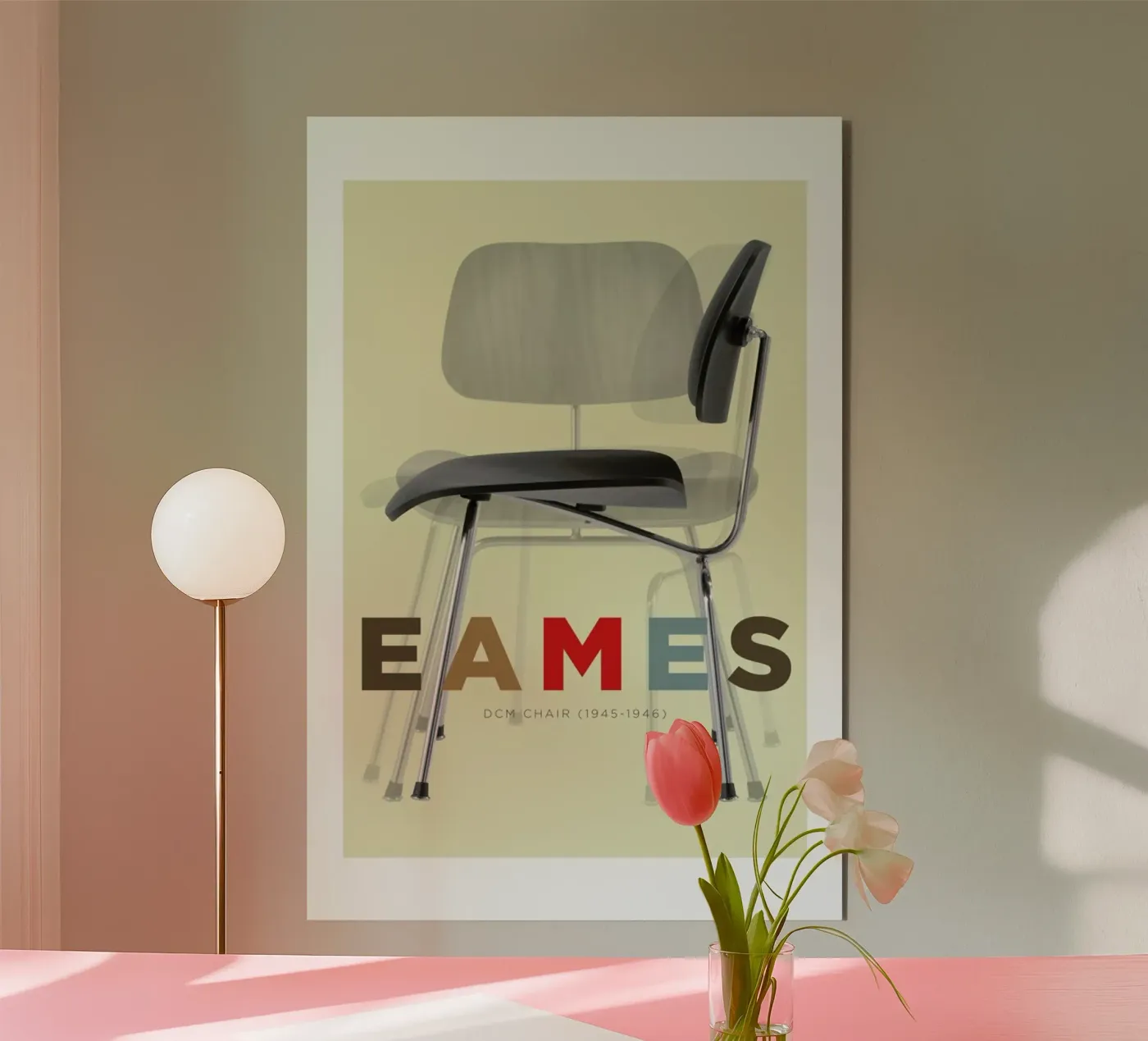 Eames DCM alluminio dibond da Visual Philosophy