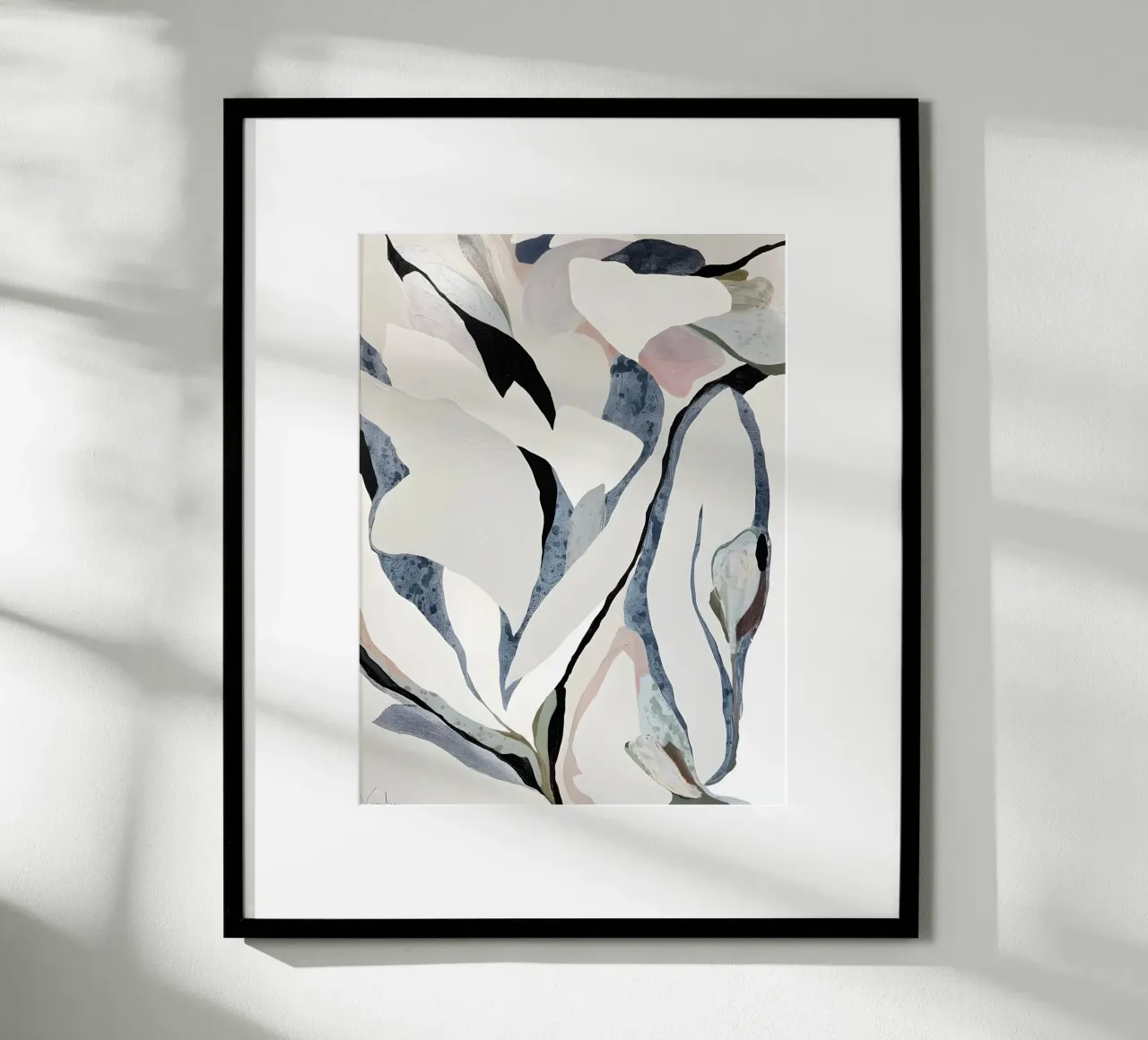 Forme organiche: la poesia della natura poster con telaio in alluminio da Kunst und Kontrast