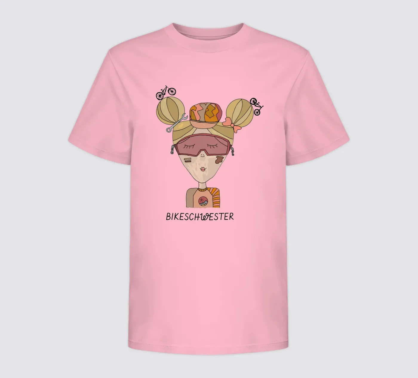 Bikeschwester t-shirt bambini da littlereminder