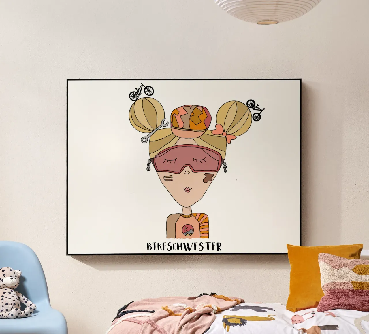 Bikeschwester plexiglass da littlereminder