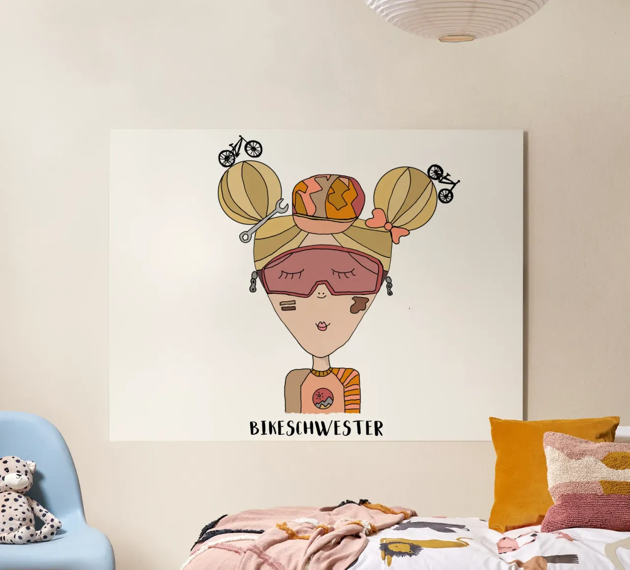 Bikeschwester plexiglass da littlereminder