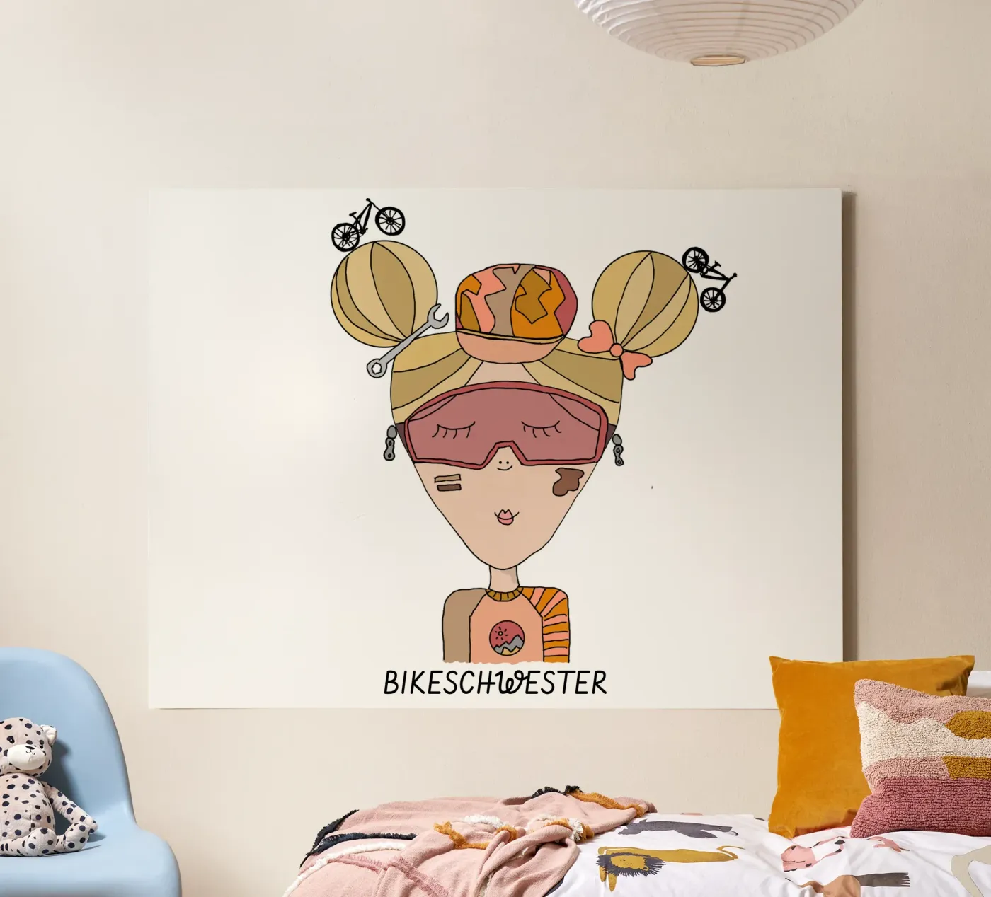 Bikeschwester tela da littlereminder