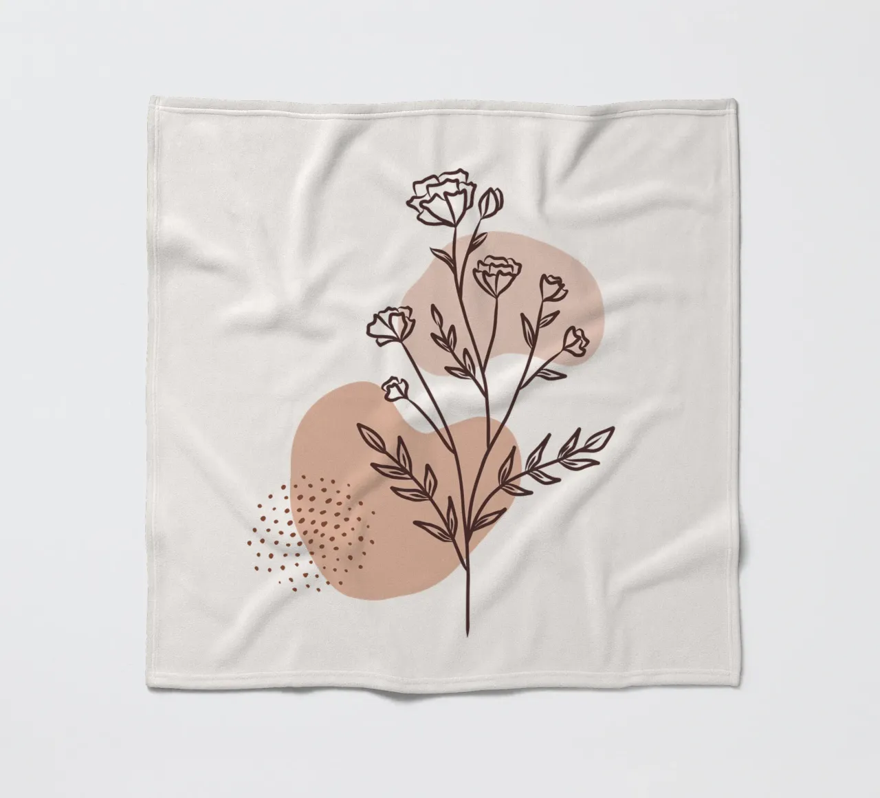 Rosa minimale coperta in pile da Kiroiharu