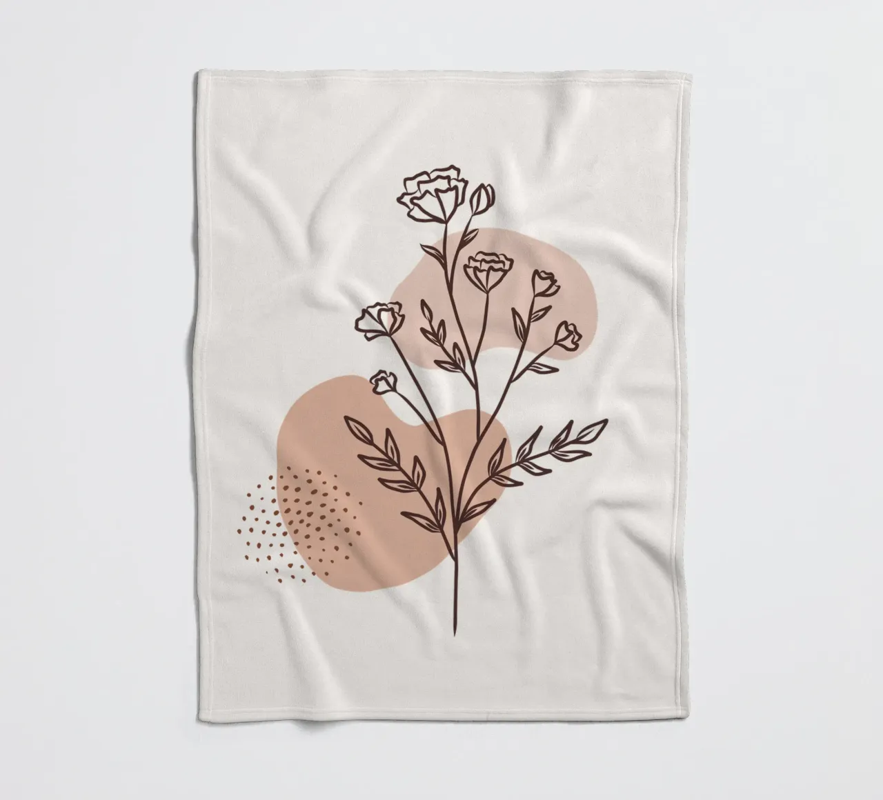 Rosa minimale coperta in pile da Kiroiharu