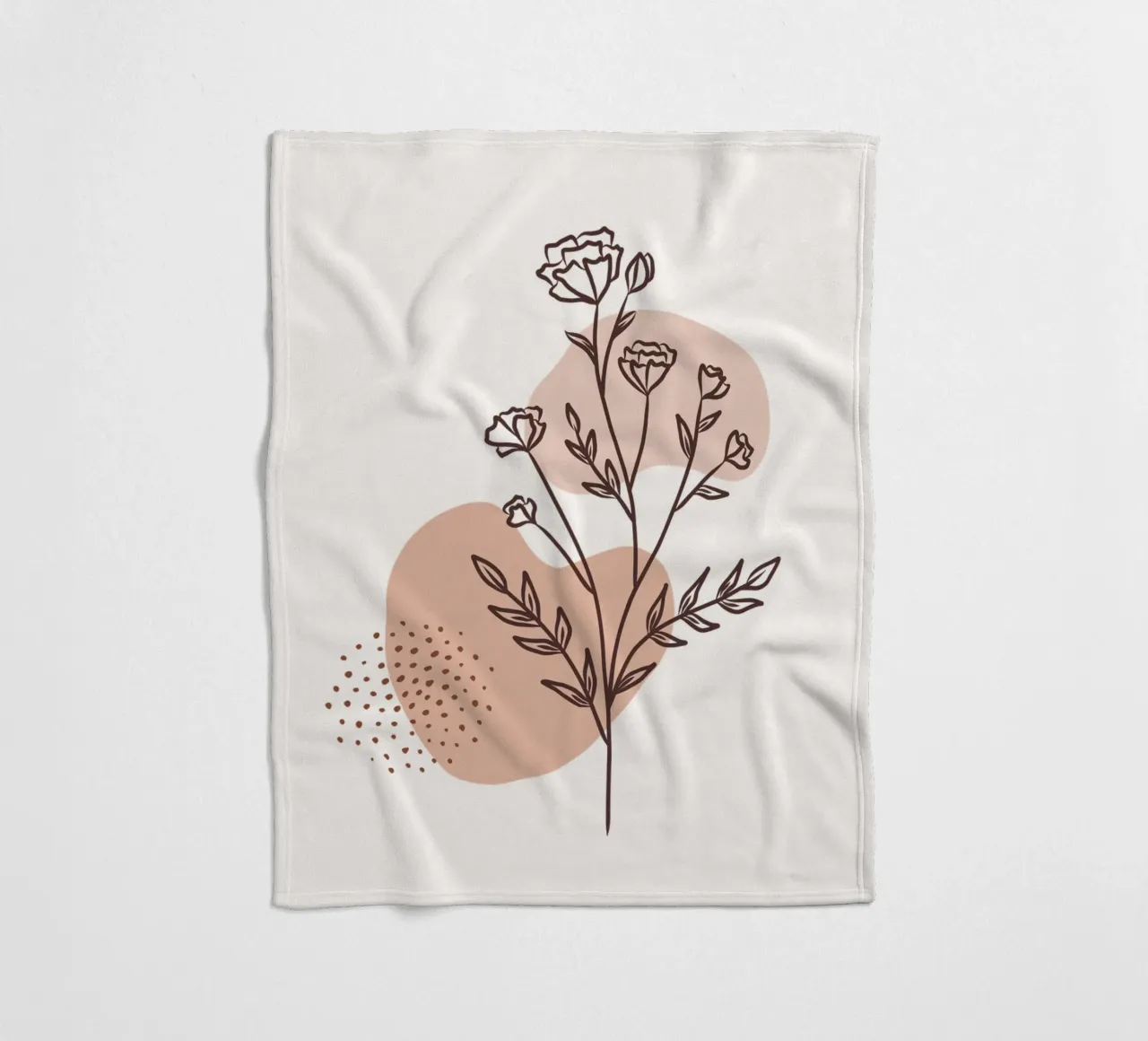 Rosa minimale coperta in pile da Kiroiharu