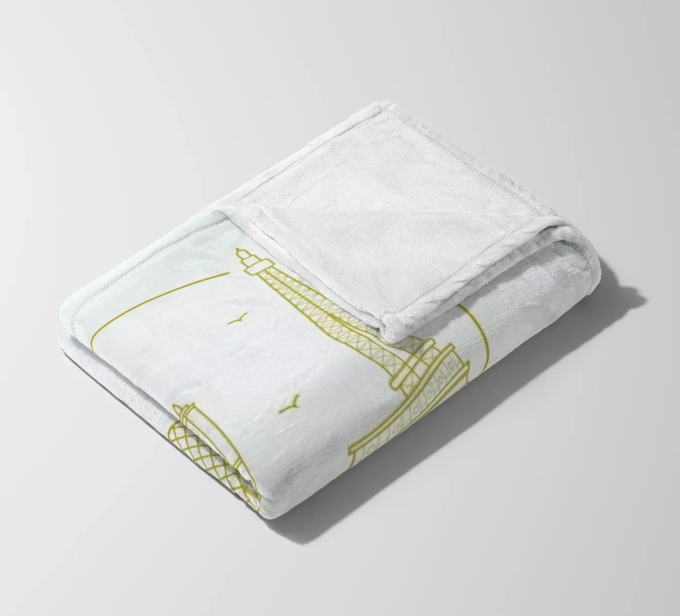 Paris Fleecedecke von Dean Smith