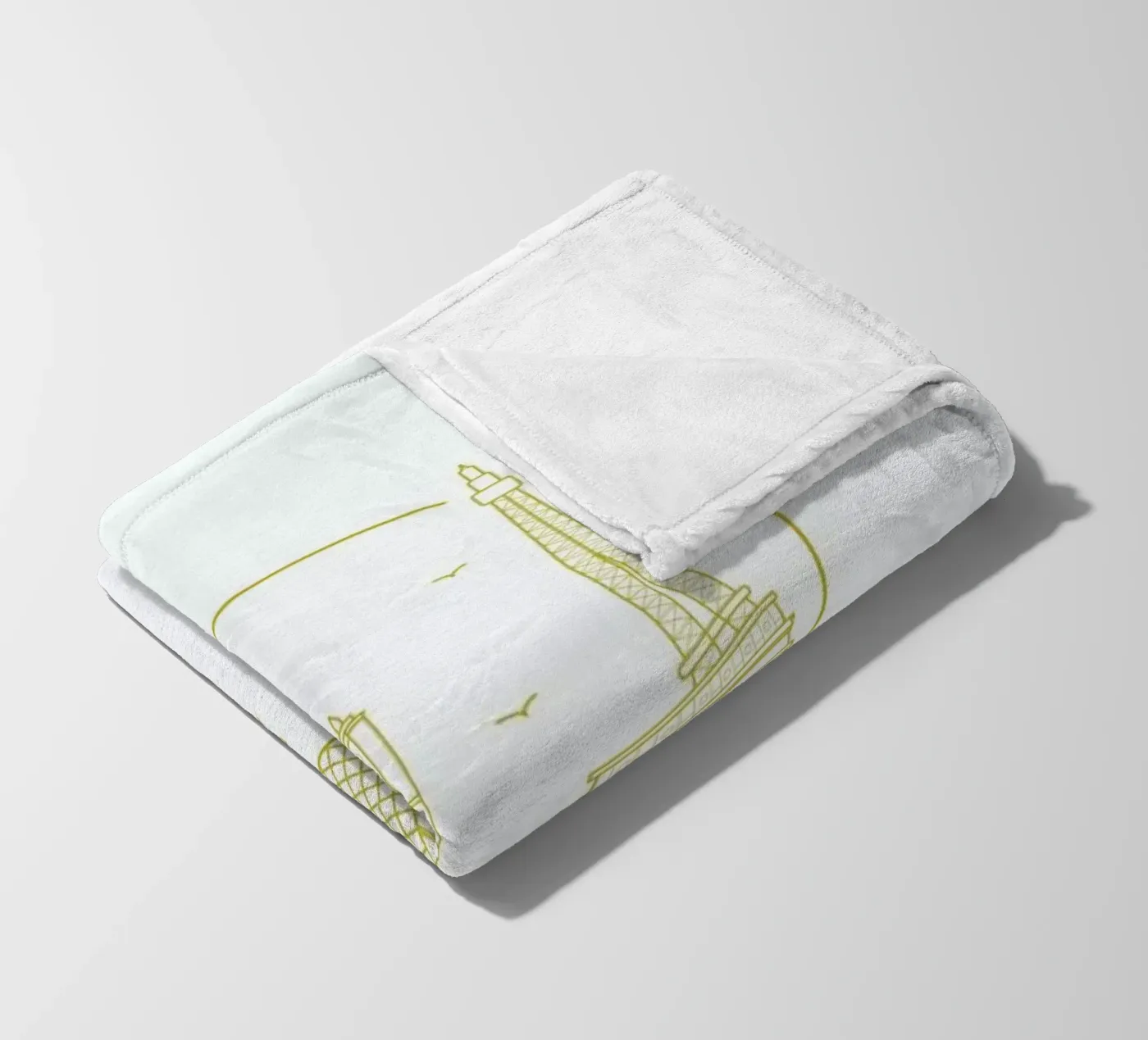 Paris Fleecedecke von Dean Smith