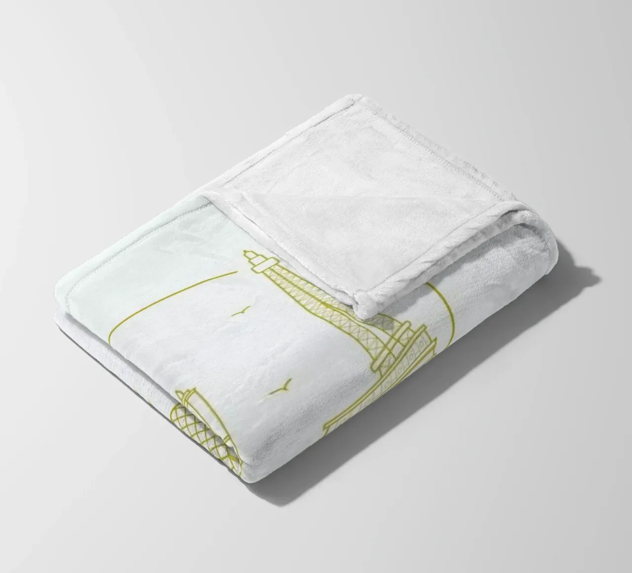 Paris fleecedeken van Dean Smith