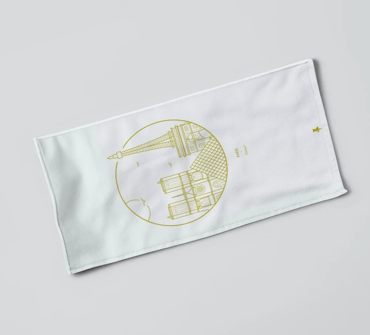 Paris badhanddoek van Dean Smith