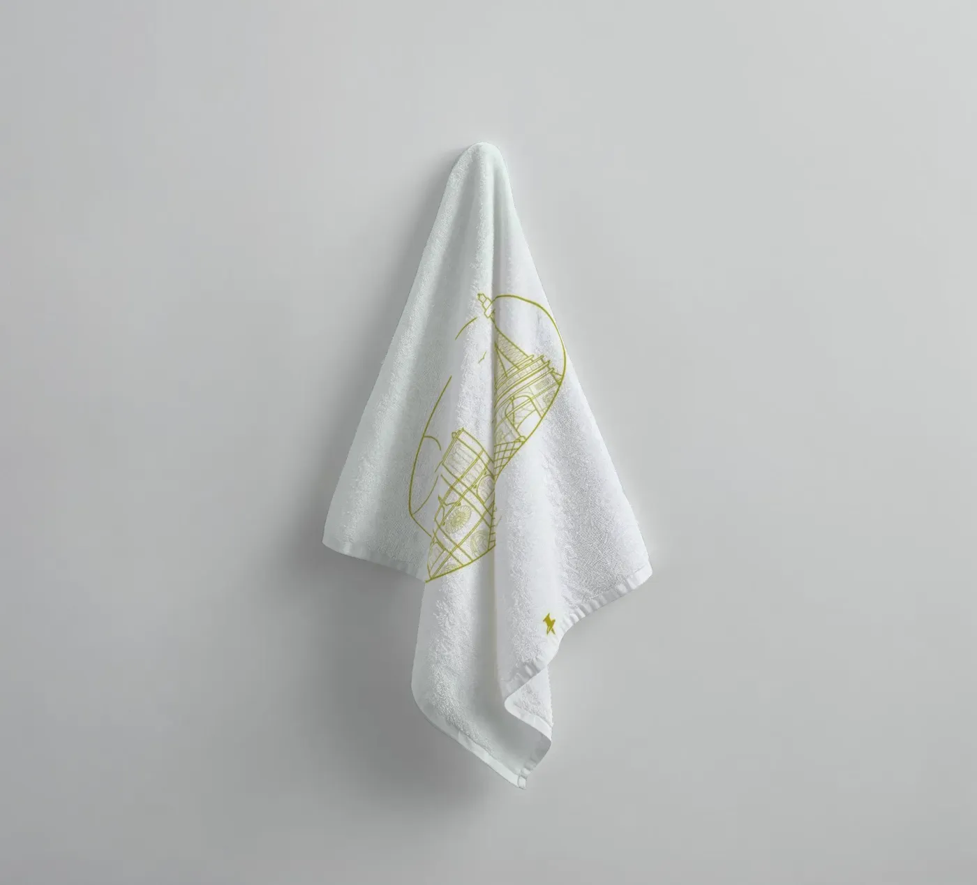 Paris badhanddoek van Dean Smith