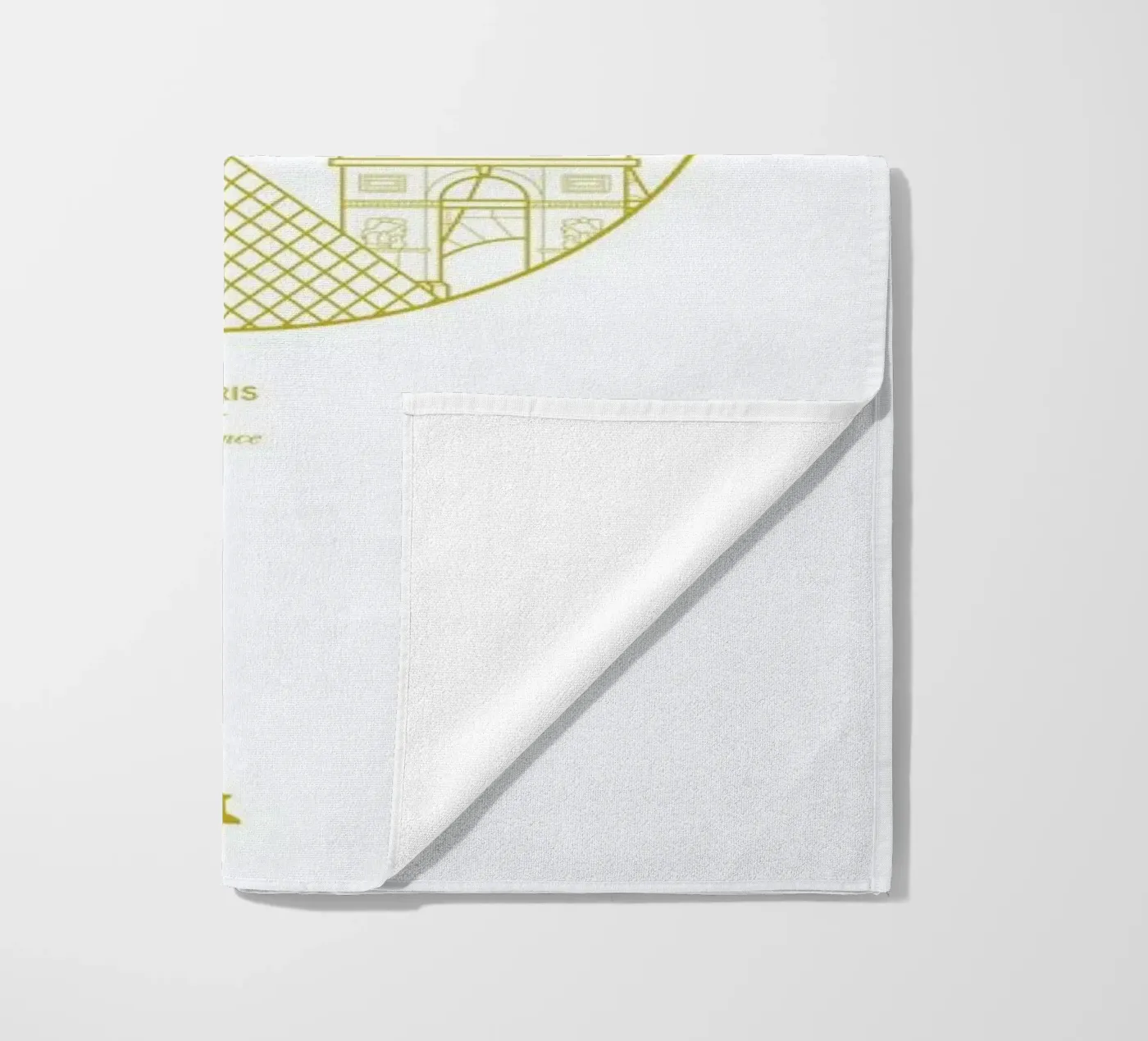 Paris beach towel by Dean Smith