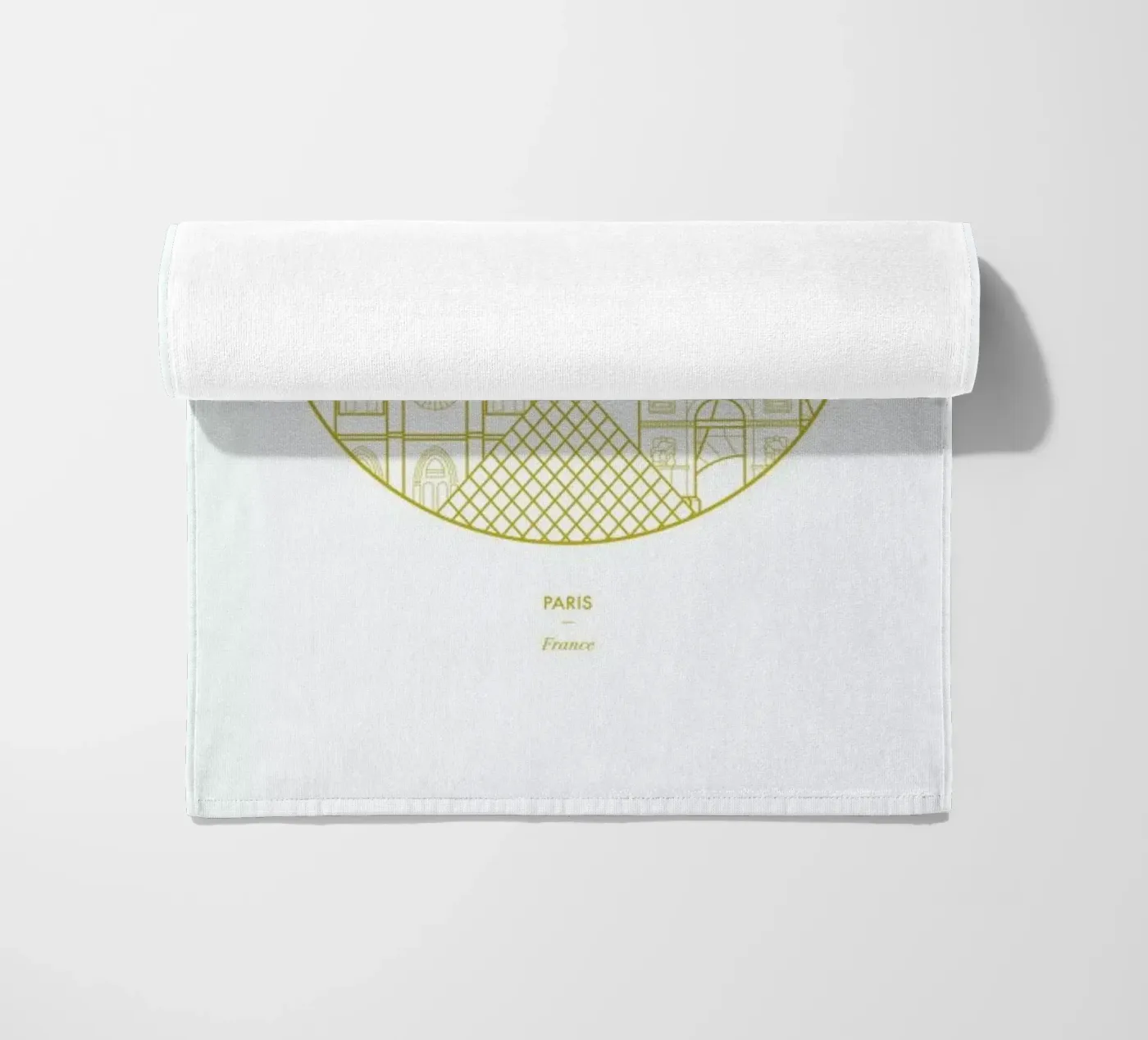 Paris beach towel by Dean Smith