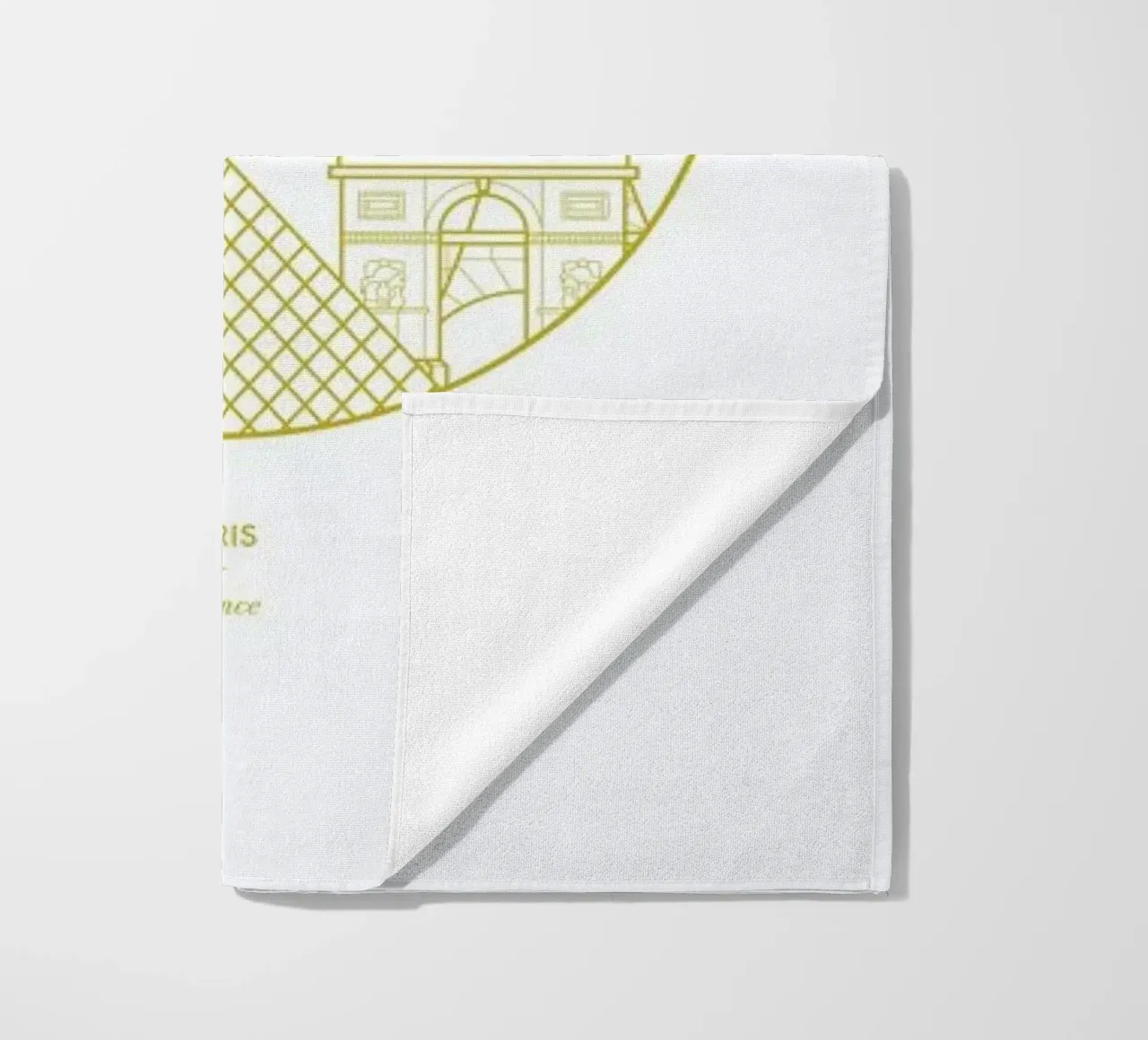 Paris beach towel by Dean Smith