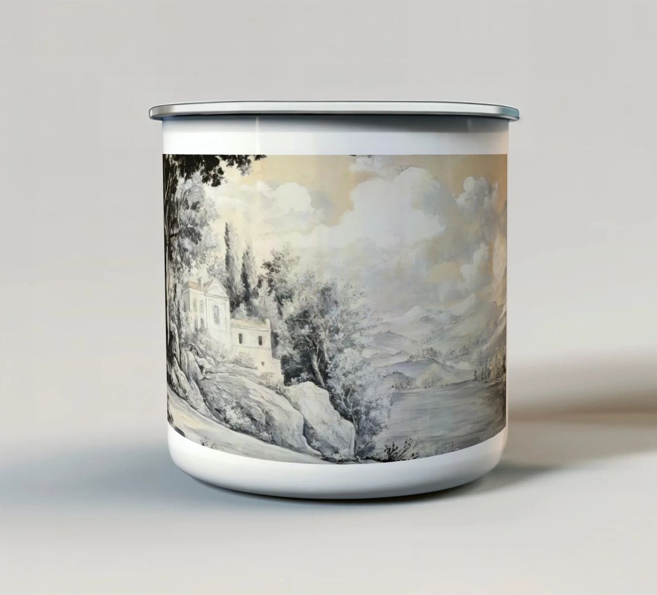 Historic Lakeview Scene tazza in smalto da Vintage World - Uta Naumann