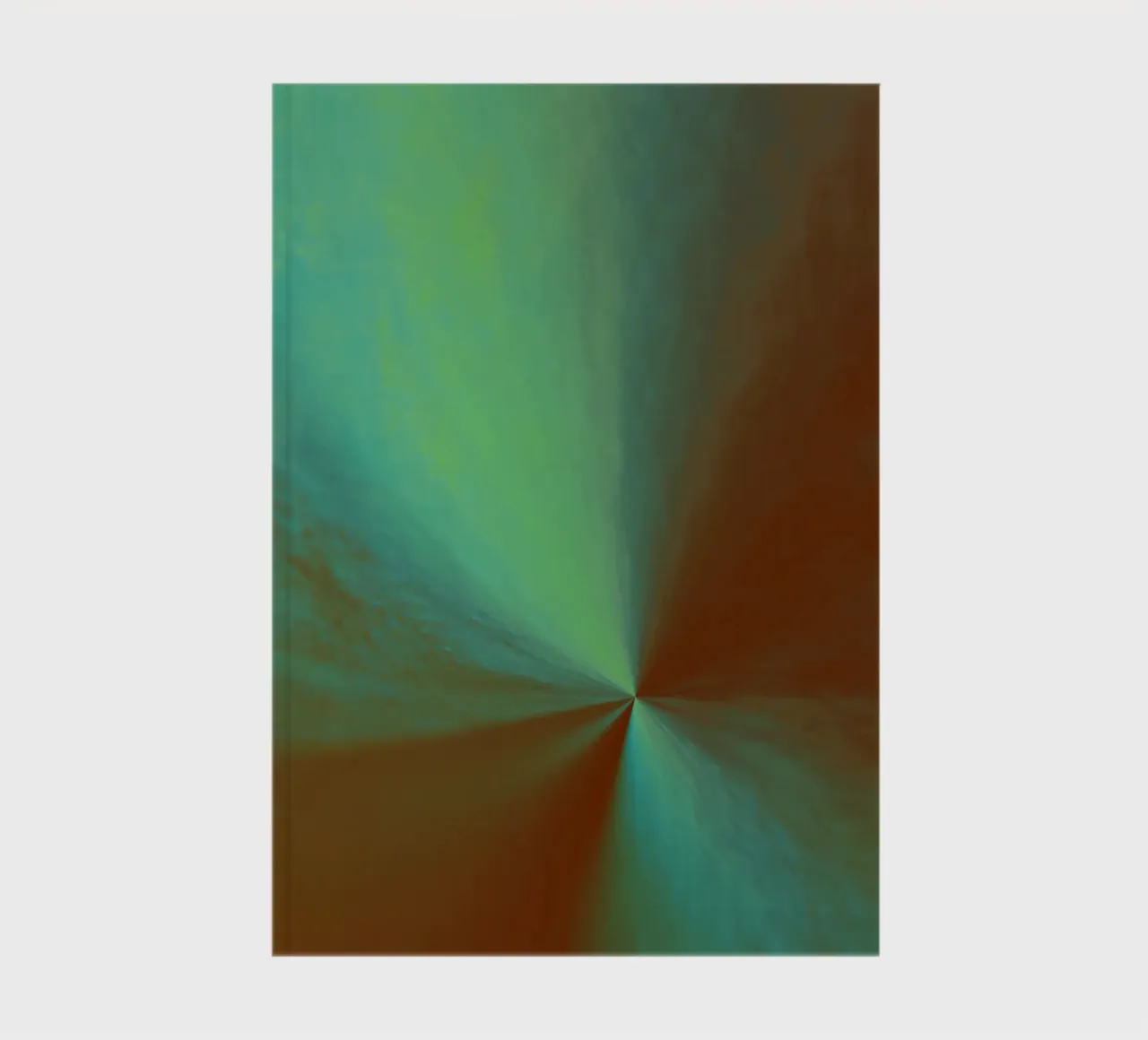 Abstraktes fließendes kosmisches Bild Notizbuch von Something for you