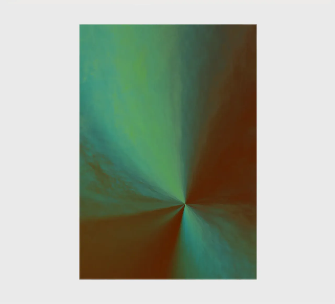 Abstraktes fließendes kosmisches Bild Notizbuch von Something for you