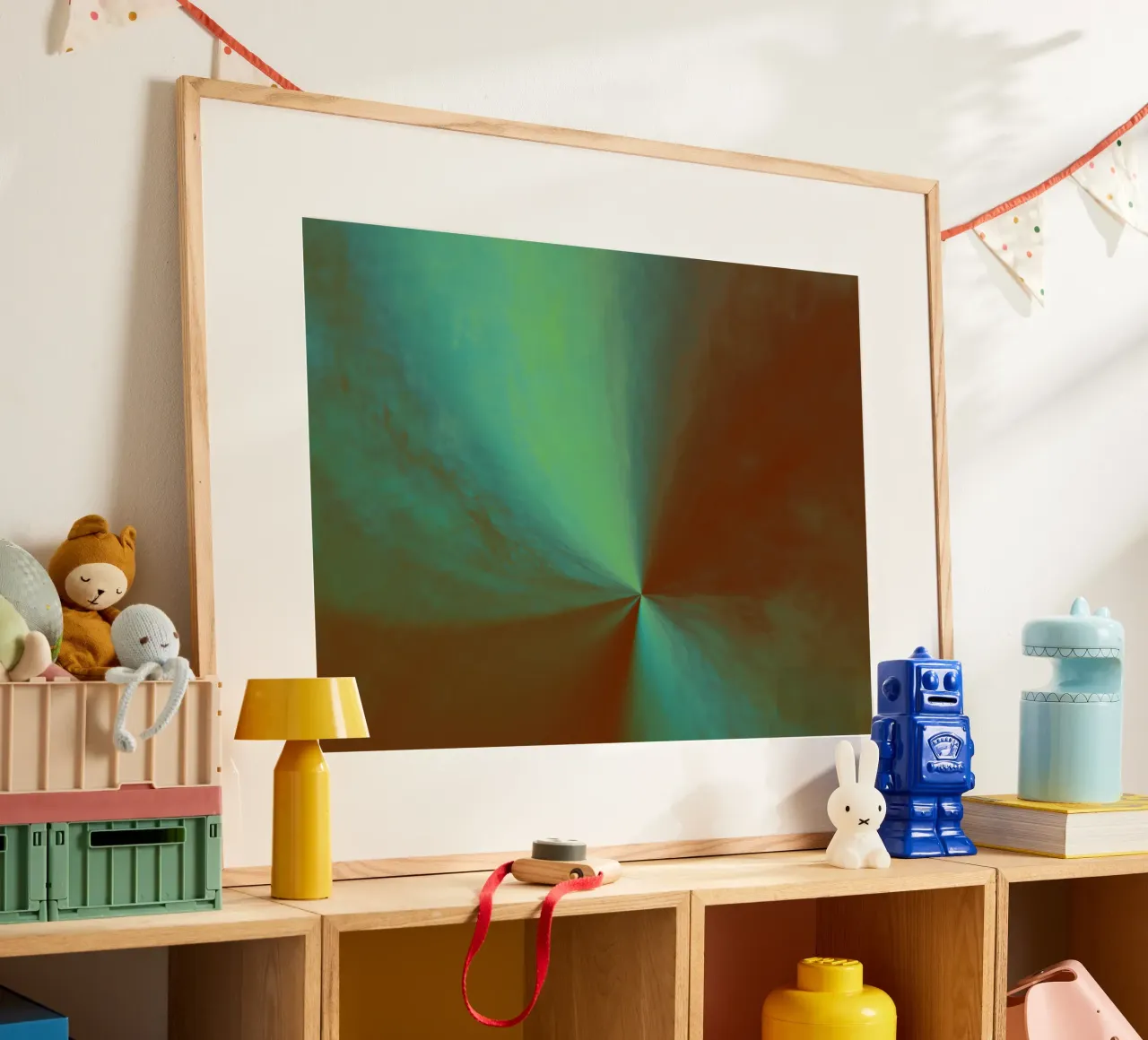 Abstract flowing cosmic image hahnemühle by Something for you