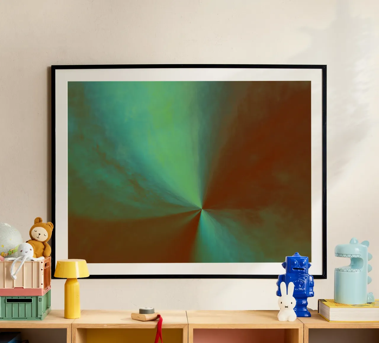 Abstract flowing cosmic image hahnemühle by Something for you