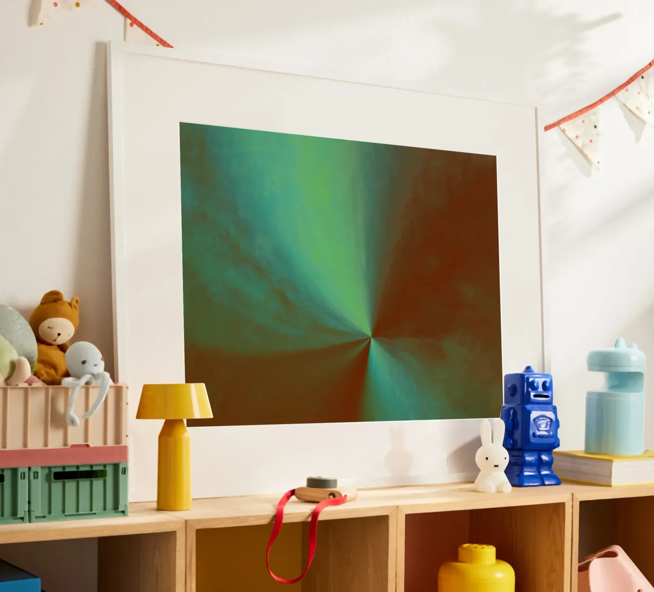 Abstract flowing cosmic image hahnemühle by Something for you