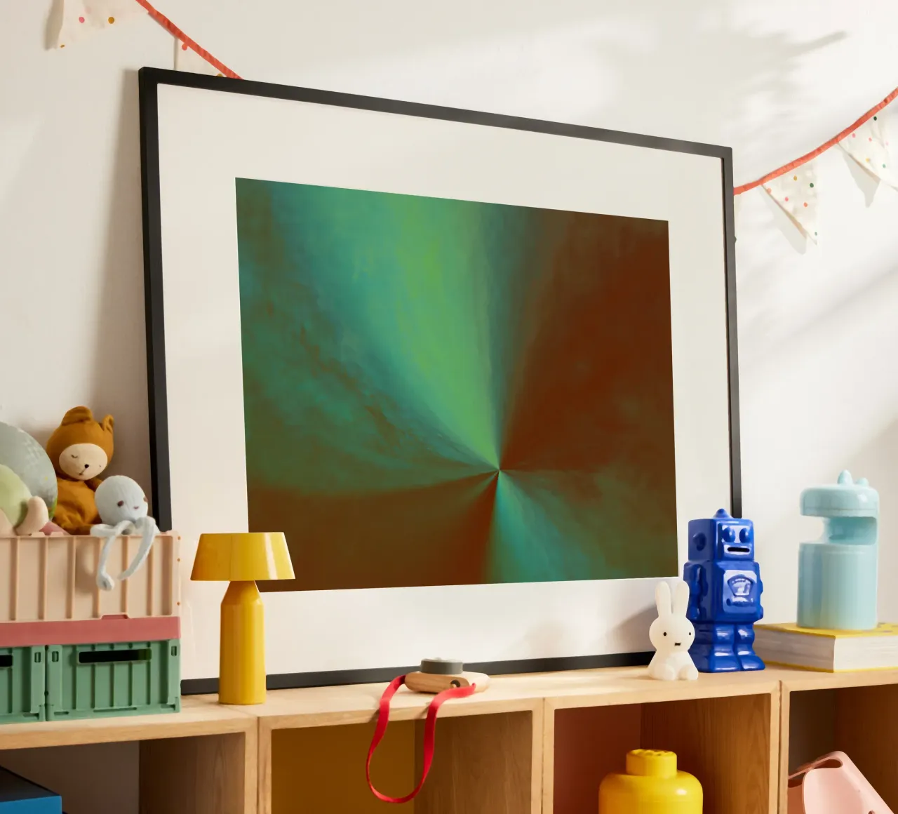 Abstract flowing cosmic image hahnemühle by Something for you