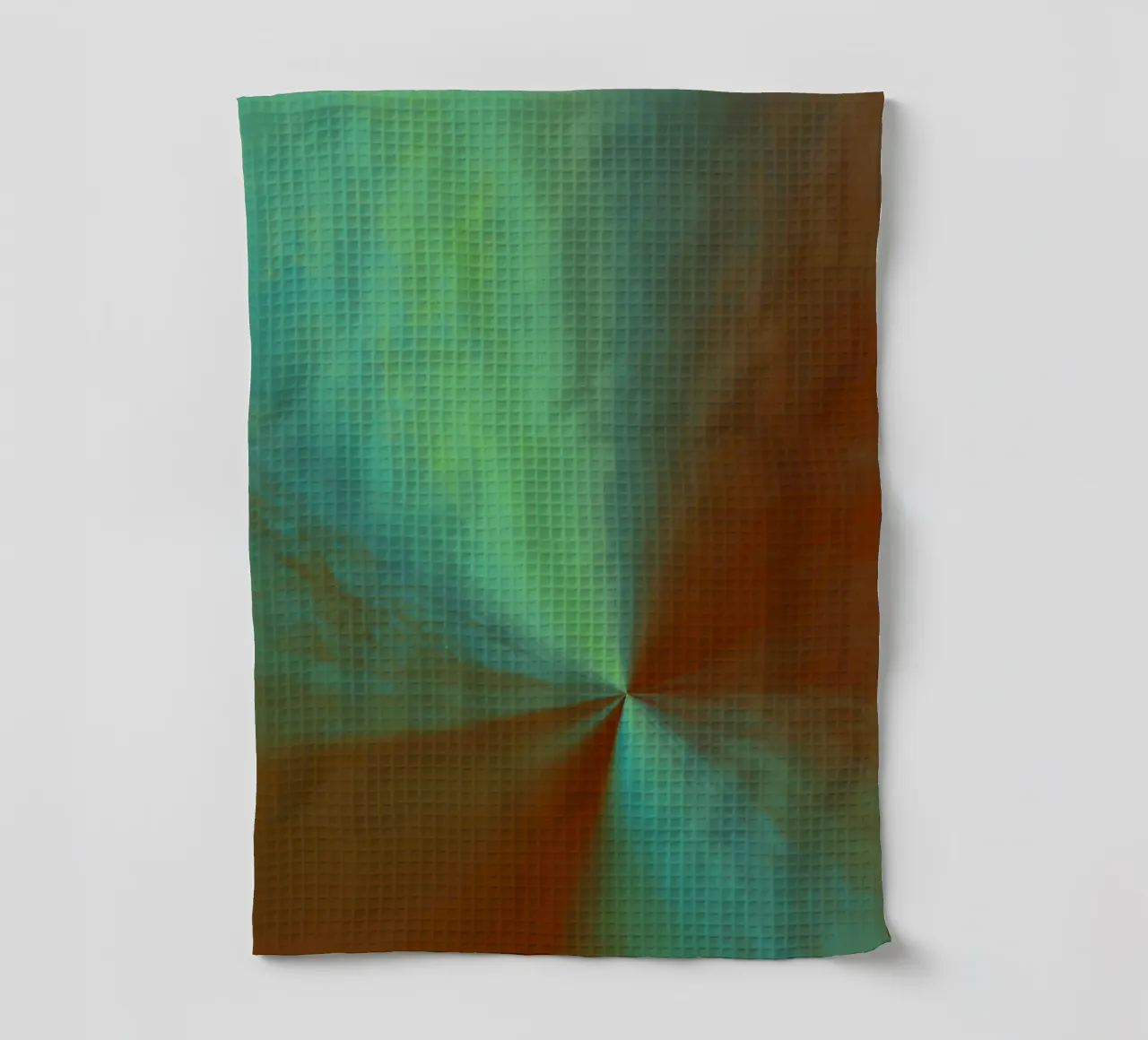 Abstract flowing cosmic image tea towel by Something for you