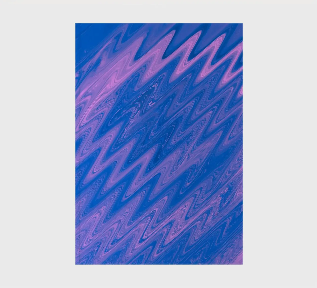 Motivo astratto a zig zag in blu e rosa diario da Something for you