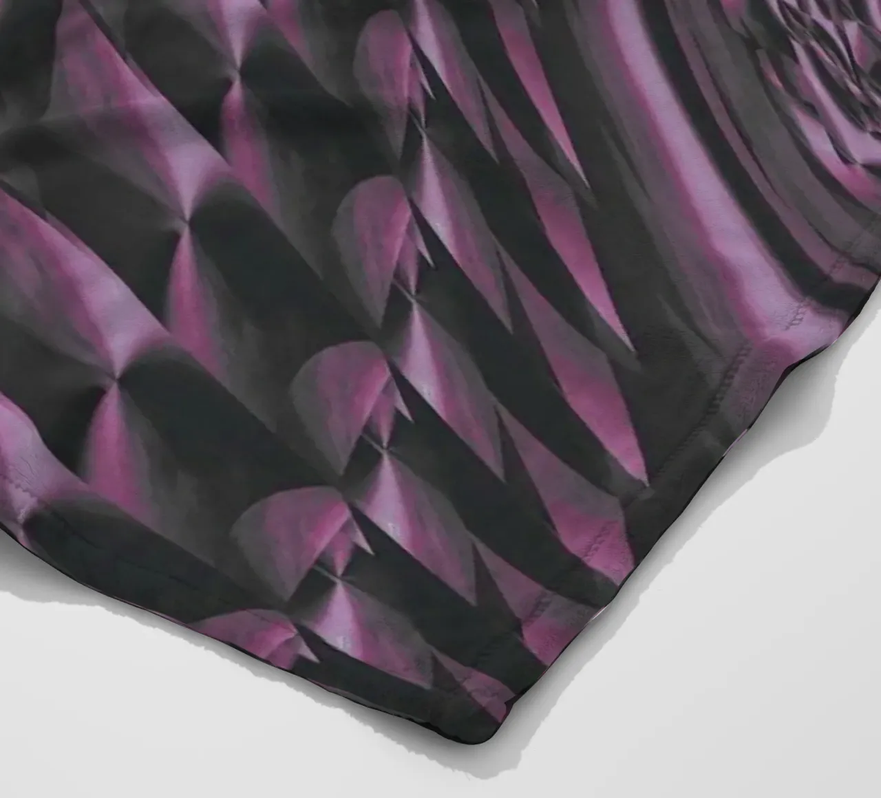 Motif abstrait dynamique en 3D plaid polaire de Something for you