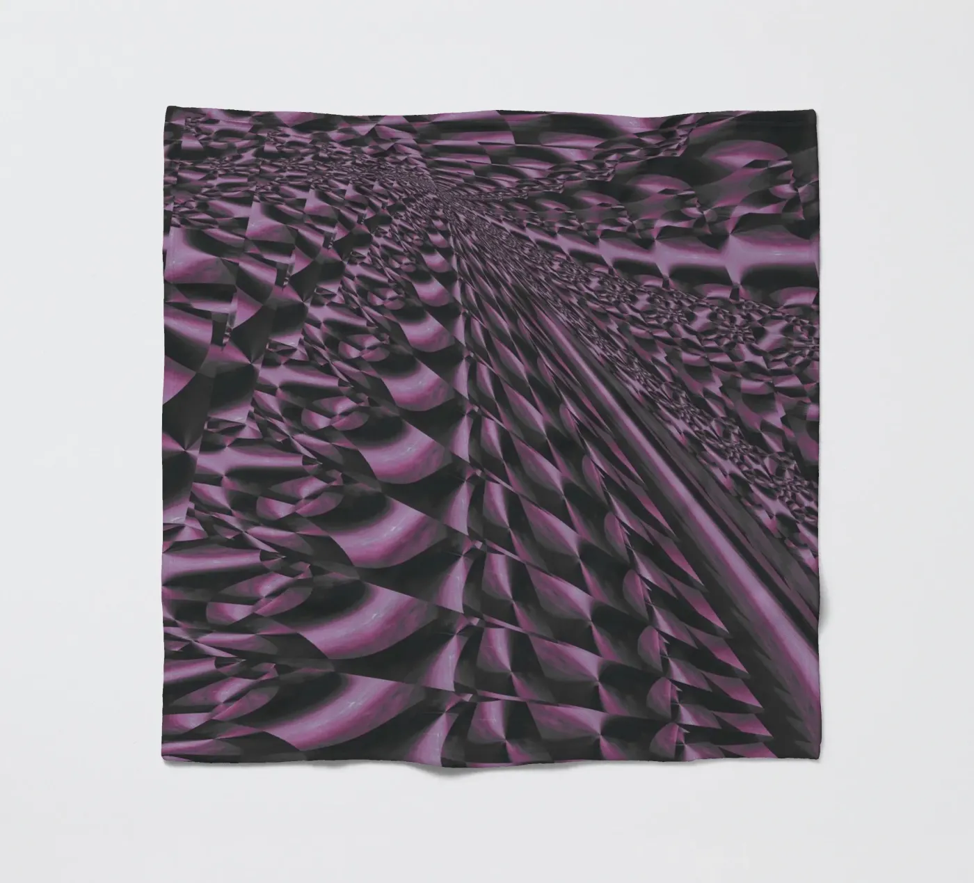 Abstraktes dynamisches 3D Muster Fleecedecke von Something for you