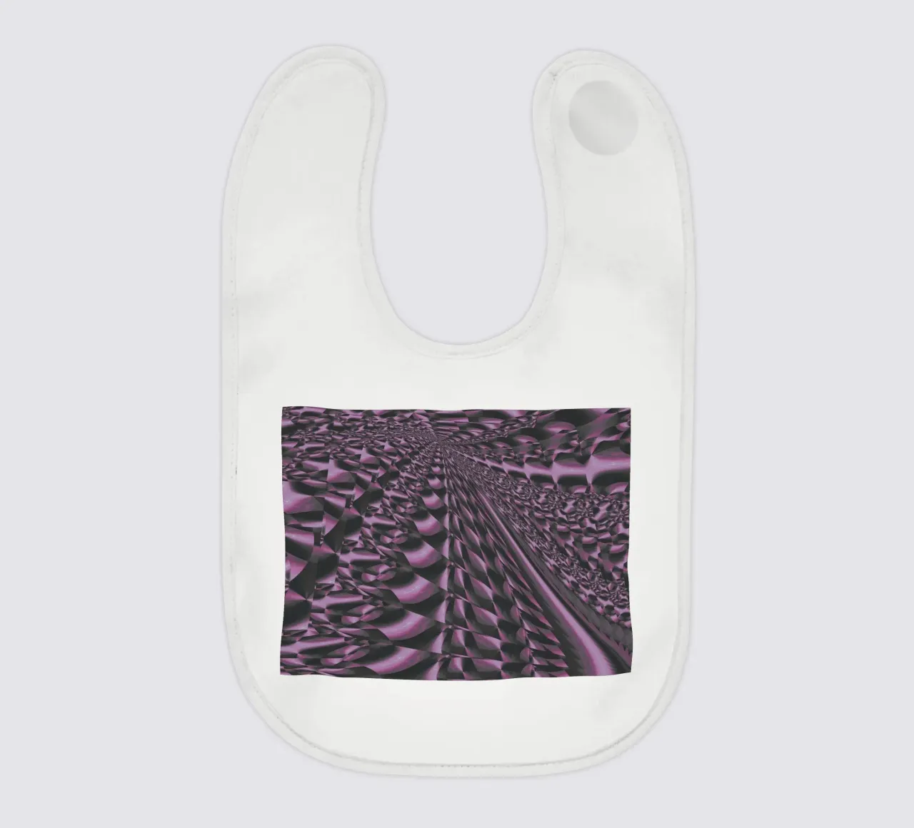 Abstraktes dynamisches 3D Muster Babylätzchen von Something for you