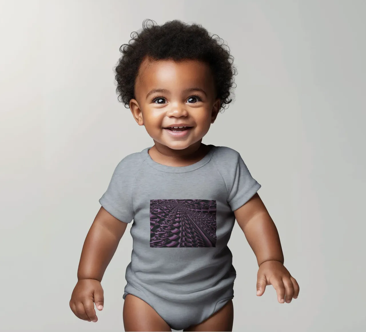 Motif abstrait dynamique en 3D body bébé de Something for you