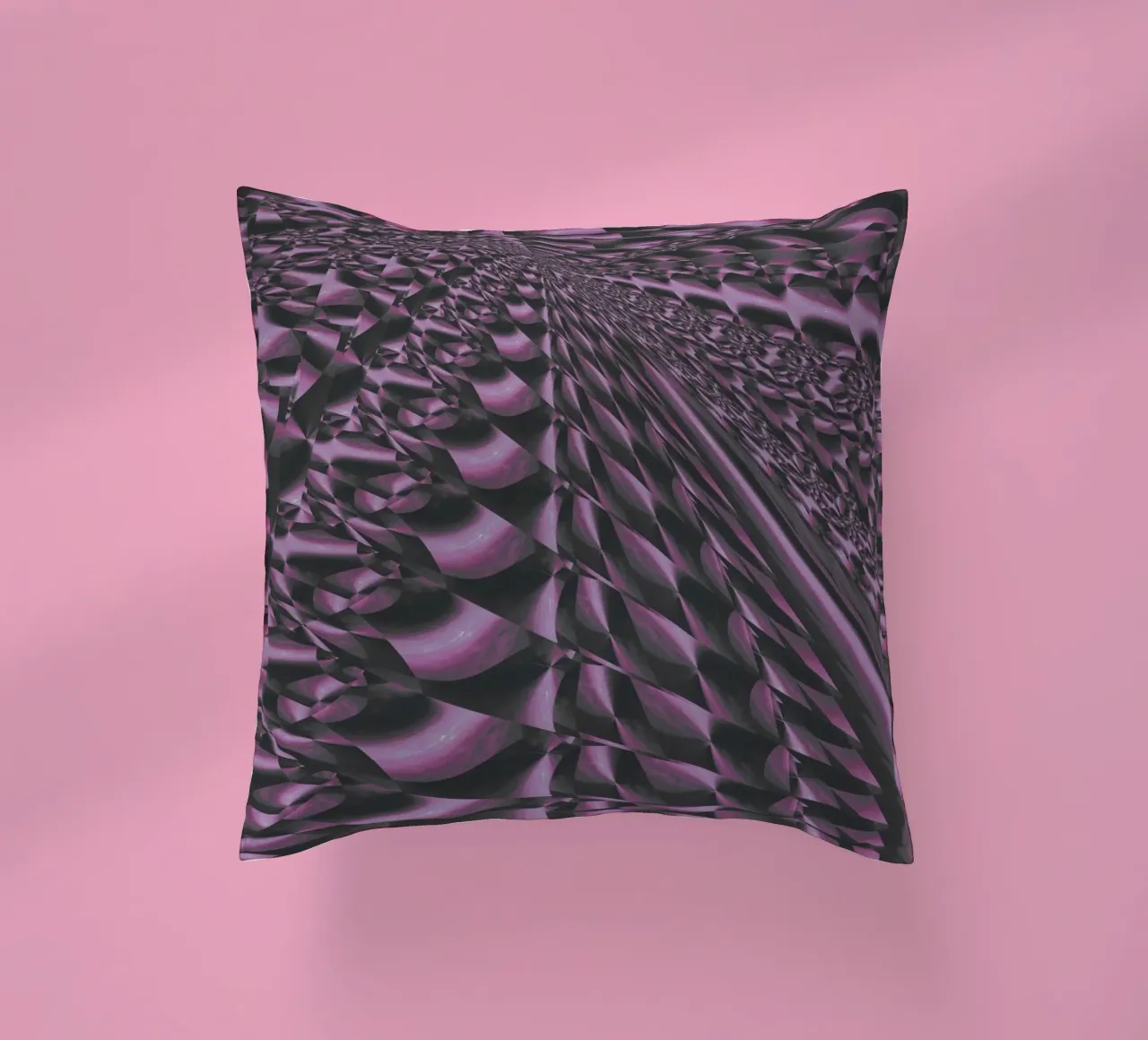 Abstract dynamic 3D pattern decorative cushion by Something for you