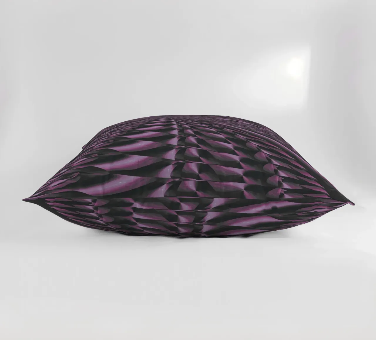 Abstract dynamic 3D pattern decorative cushion by Something for you