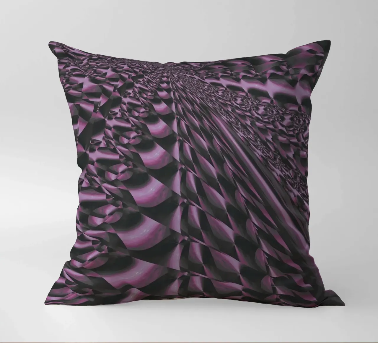 Abstract dynamic 3D pattern decorative cushion by Something for you
