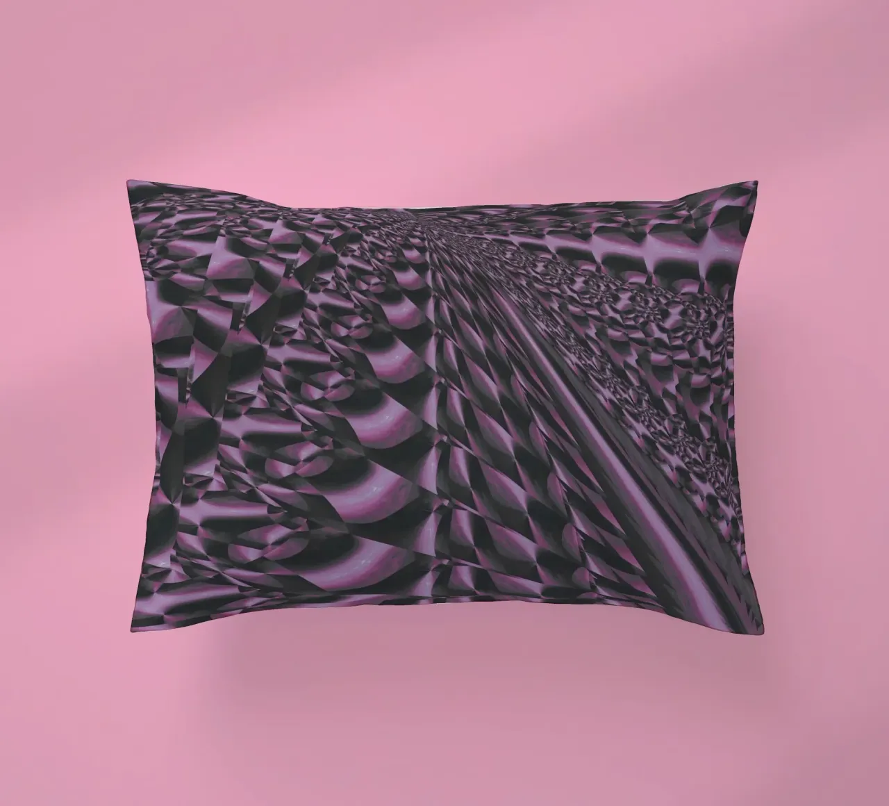 Abstract dynamic 3D pattern decorative cushion by Something for you