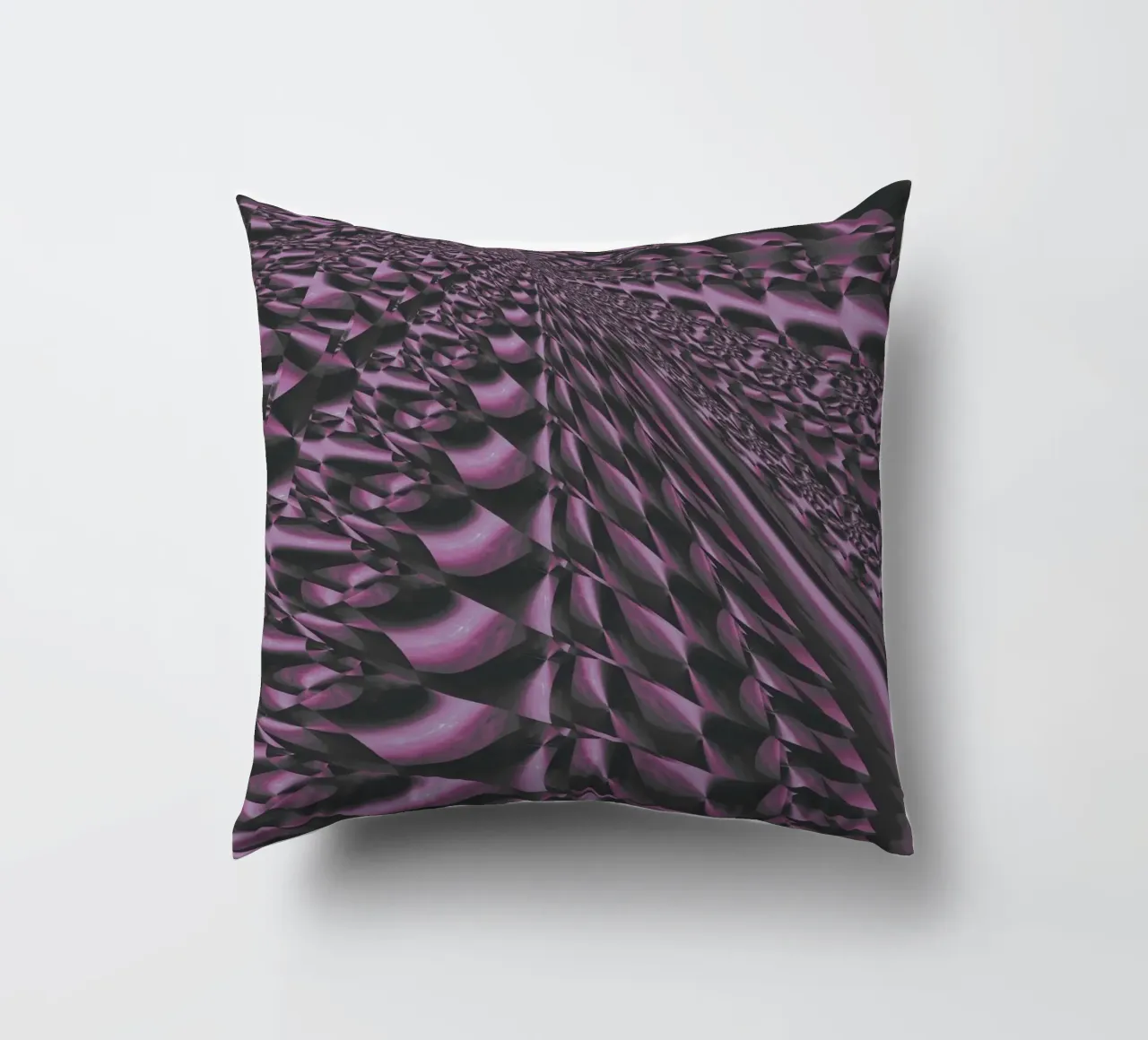 Abstract dynamic 3D pattern decorative cushion by Something for you