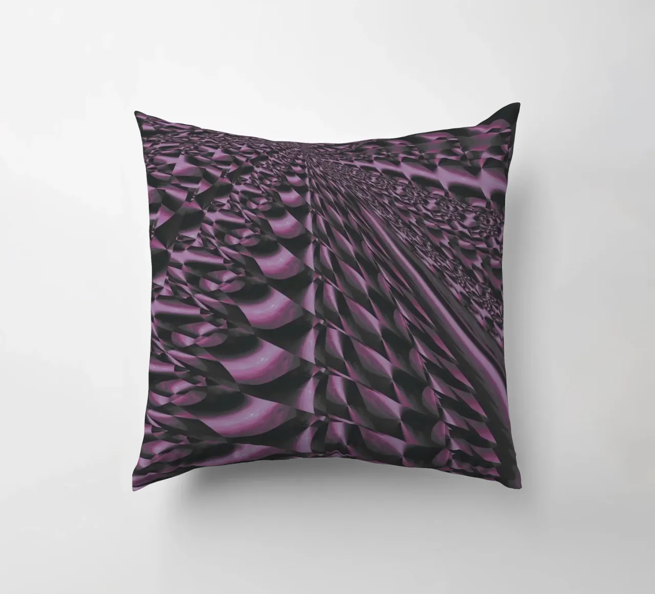 Abstract dynamic 3D pattern decorative cushion by Something for you