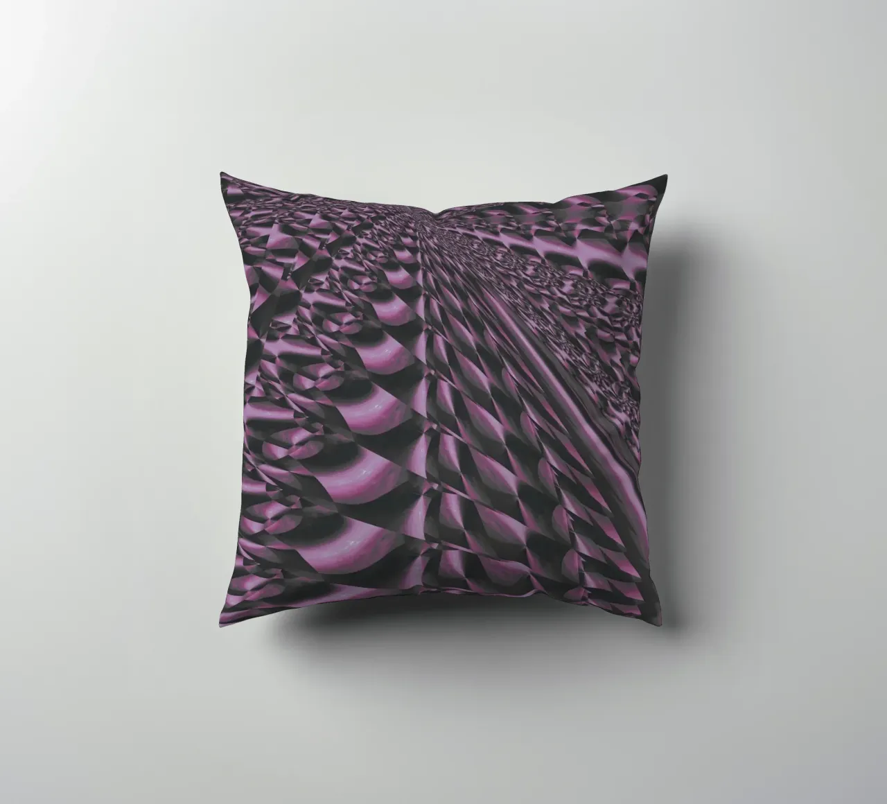 Abstract dynamic 3D pattern decorative cushion by Something for you