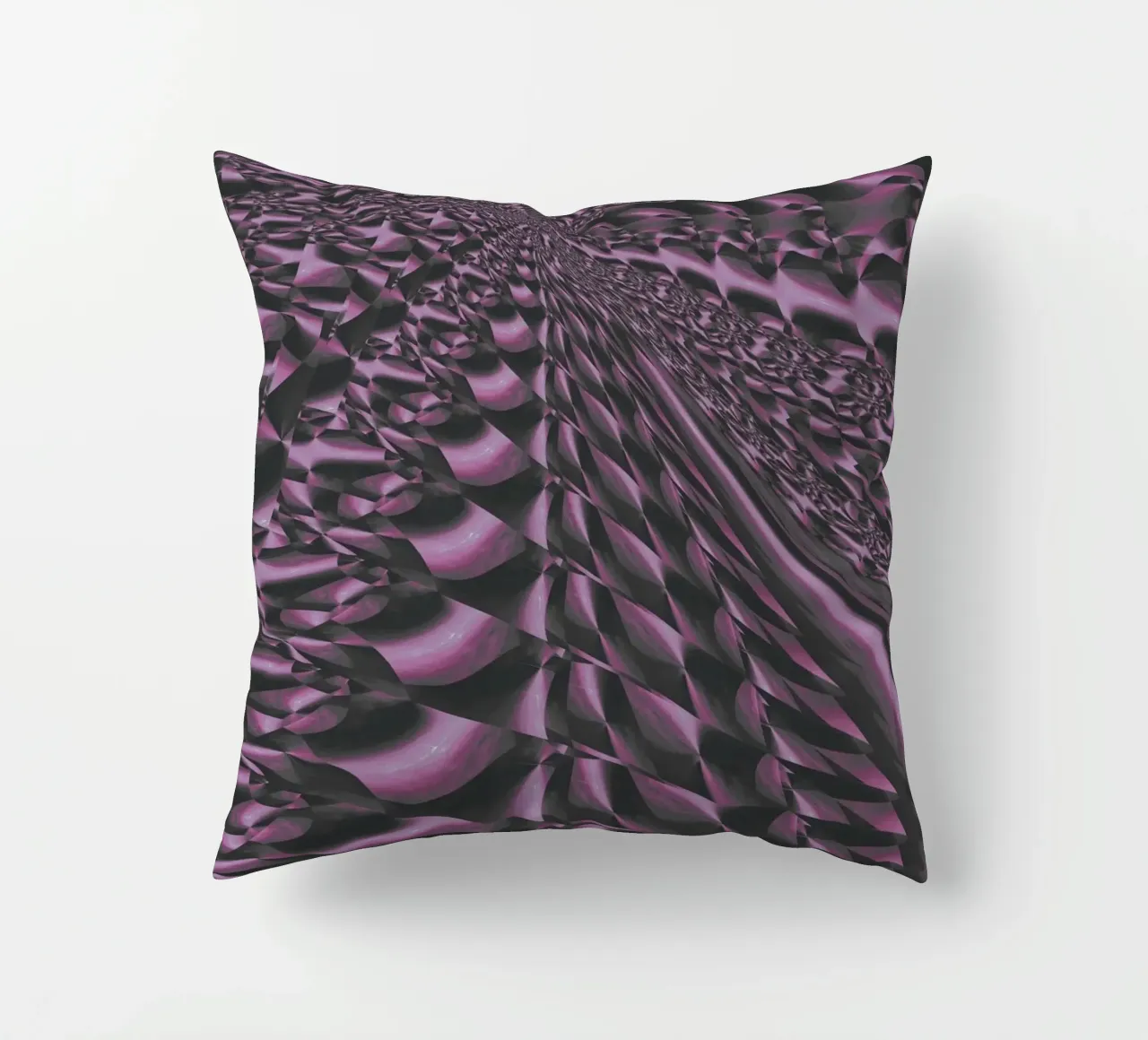 Abstract dynamic 3D pattern decorative cushion by Something for you